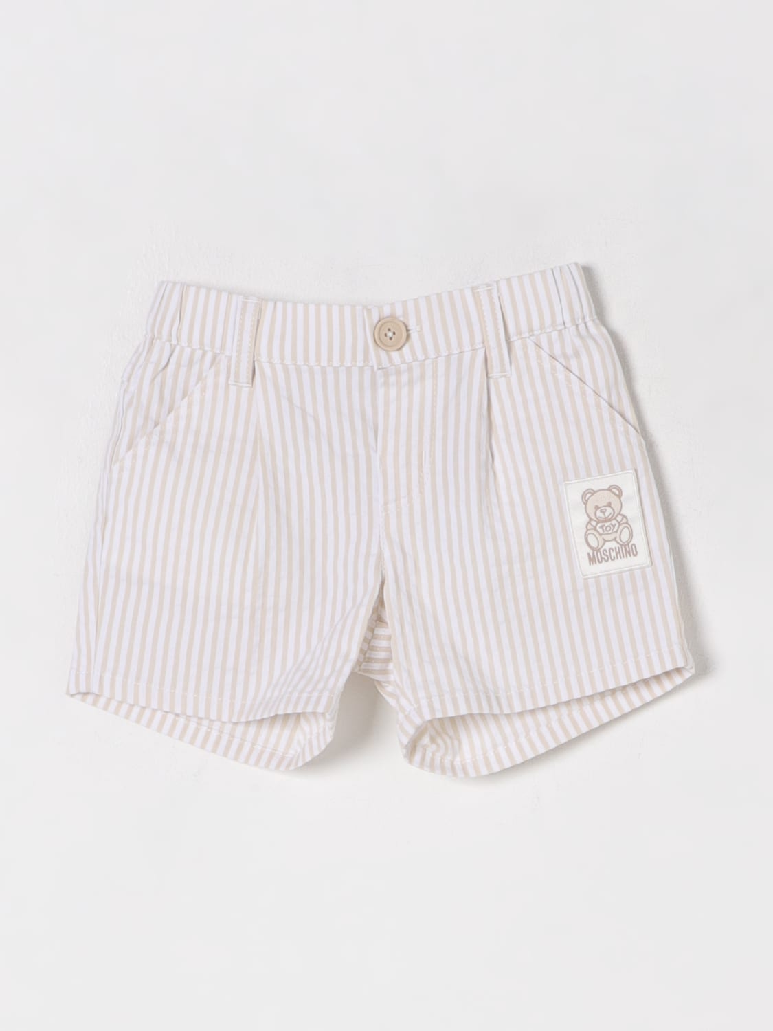 MOSCHINO SHORTS: Shorts kids Moschino, White 1 - Img 1