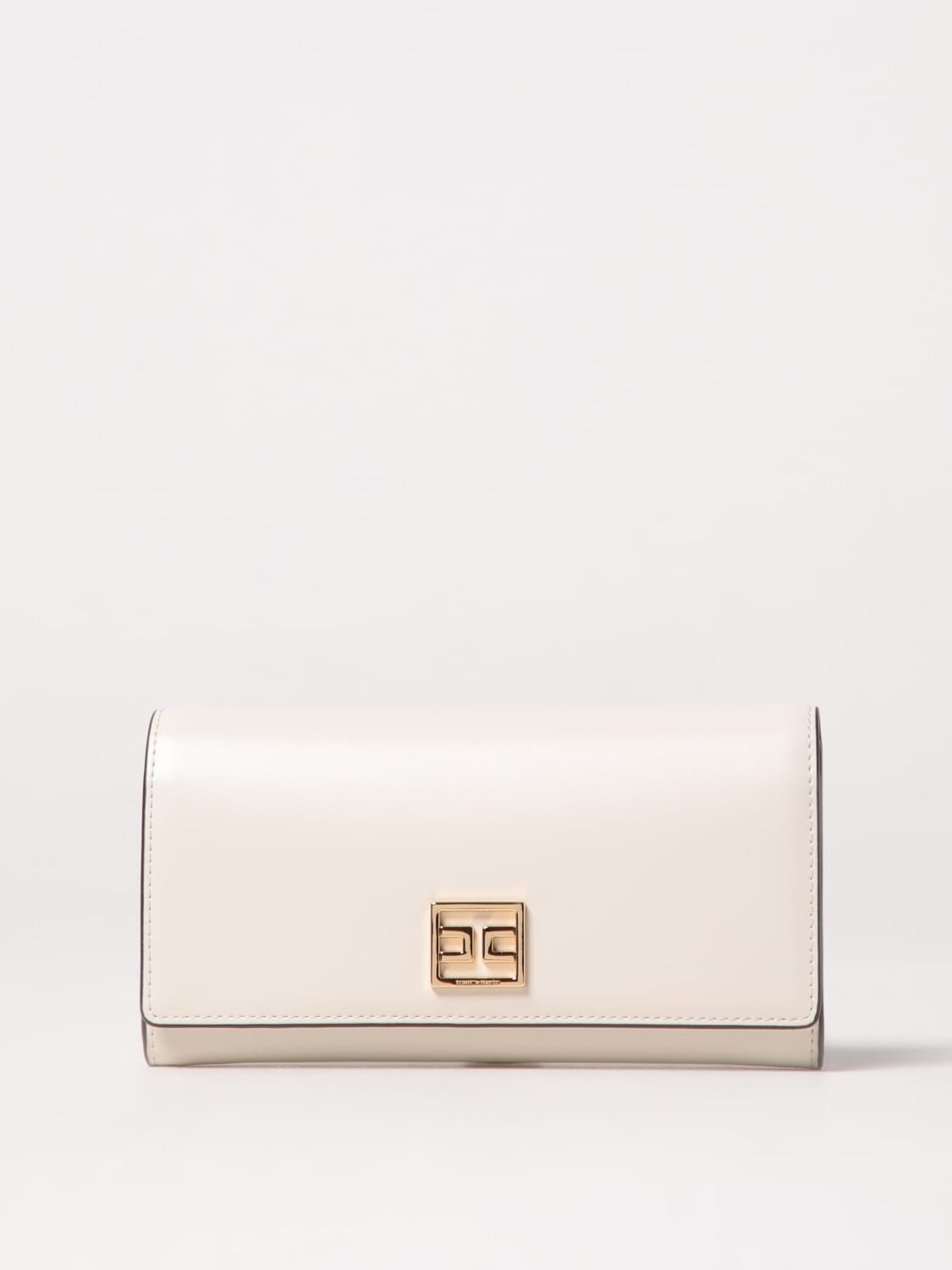 ELISABETTA FRANCHI WALLET: Wallet woman Elisabetta Franchi, Butter - Img 1