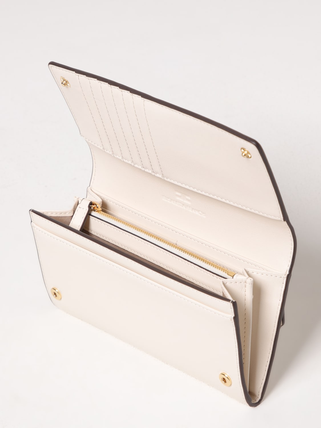 ELISABETTA FRANCHI WALLET: Wallet woman Elisabetta Franchi, Butter - Img 2