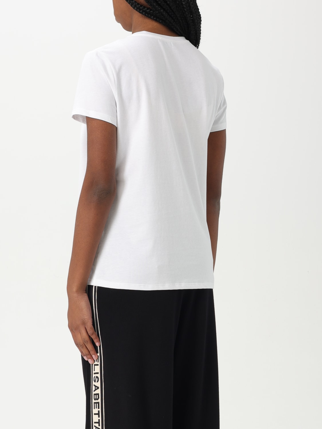 ELISABETTA FRANCHI T-SHIRT: Sweater woman Elisabetta Franchi, White - Img 2