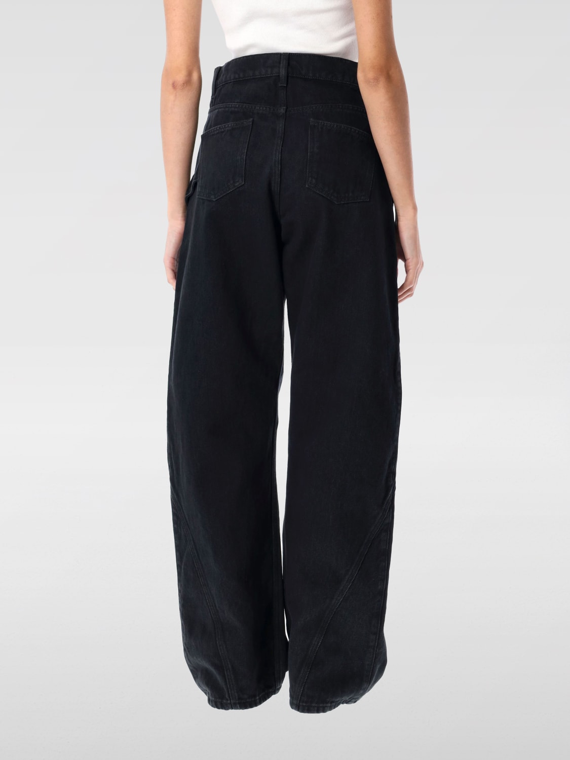 デニム・ジーパン JW ANDERSON Woman Jeans Black DT0102PG1595 999 JW ANDERSON: Jeans woman - Black | Jw Anderson jeans