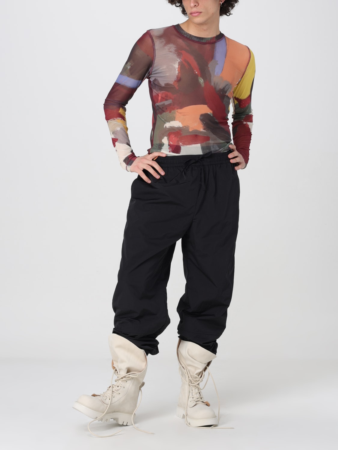 JW ANDERSON HOSE: Hose herren Jw Anderson, Schwarz - Img 2