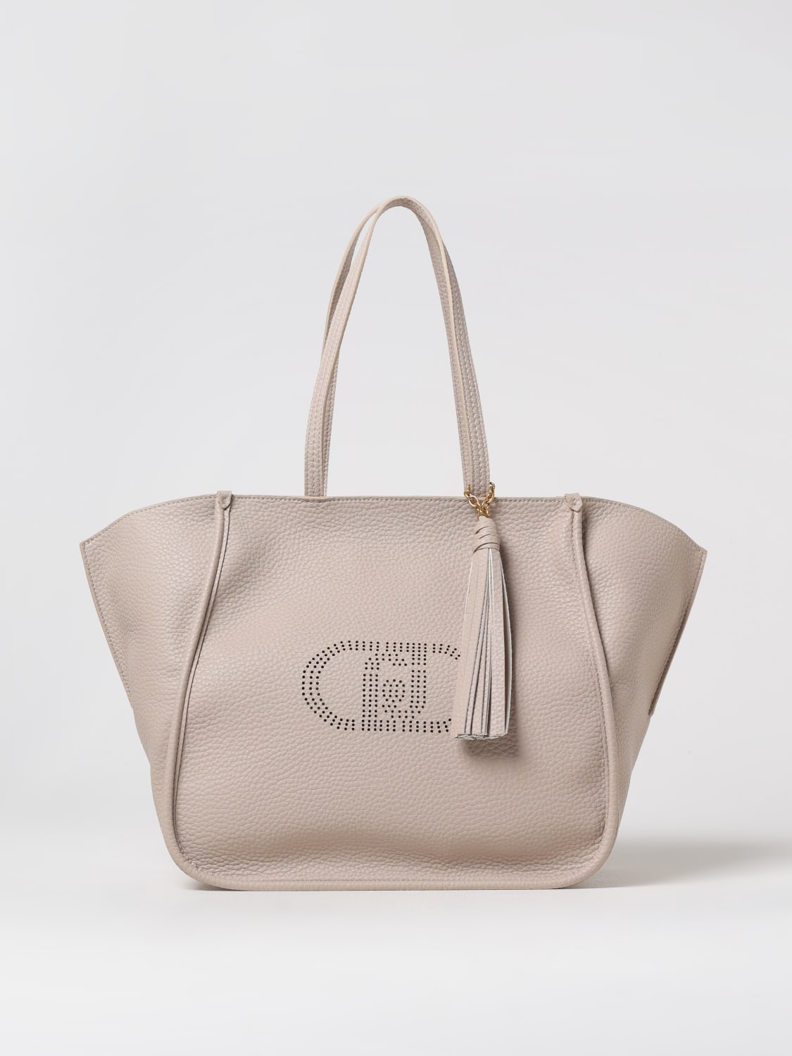 ハンドバッグ LIU JO AA5012E0161 Handbags Shopper with Logo LIU JO: Shoulder bag woman - Natural | Liu Jo shoulder bag
