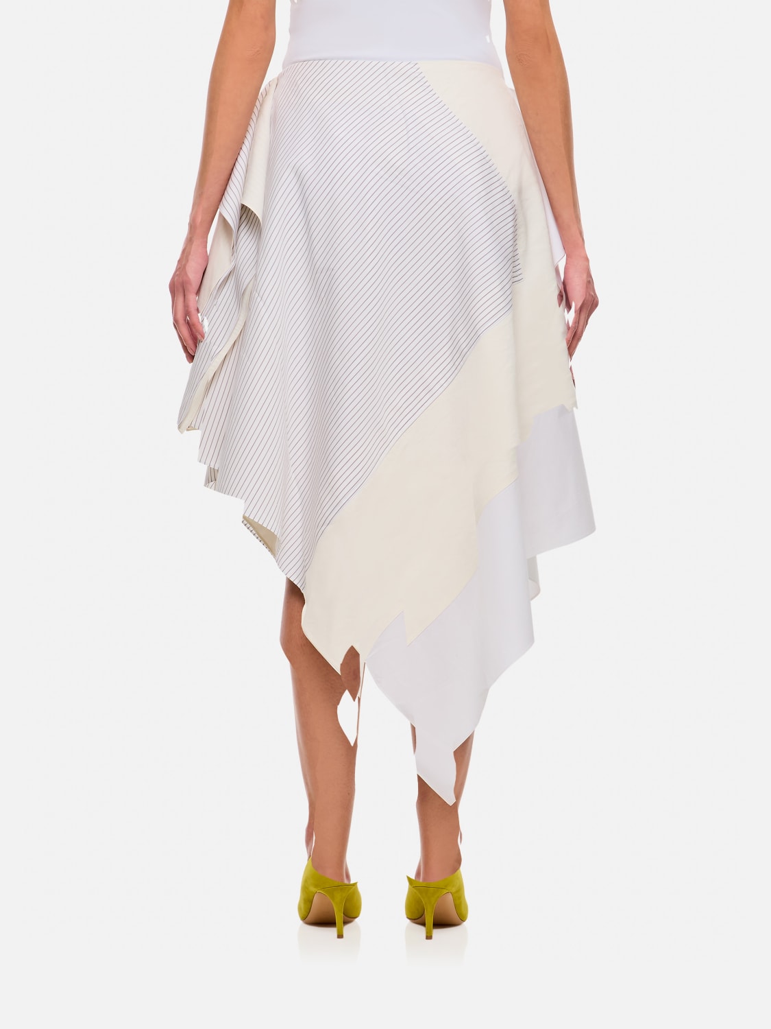 JW ANDERSON: Skirt woman - Grey | Jw Anderson skirt