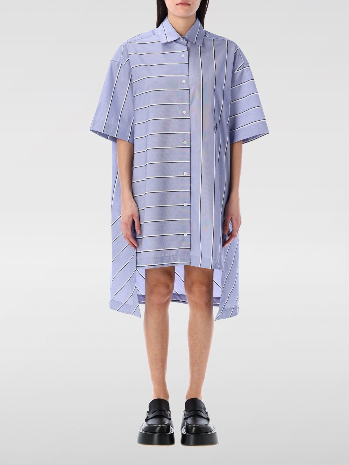 ワンピース J W ANDERSON DRESS (DR0475PG1142) JW ANDERSON: Shirt woman - Blue | Jw Anderson dress