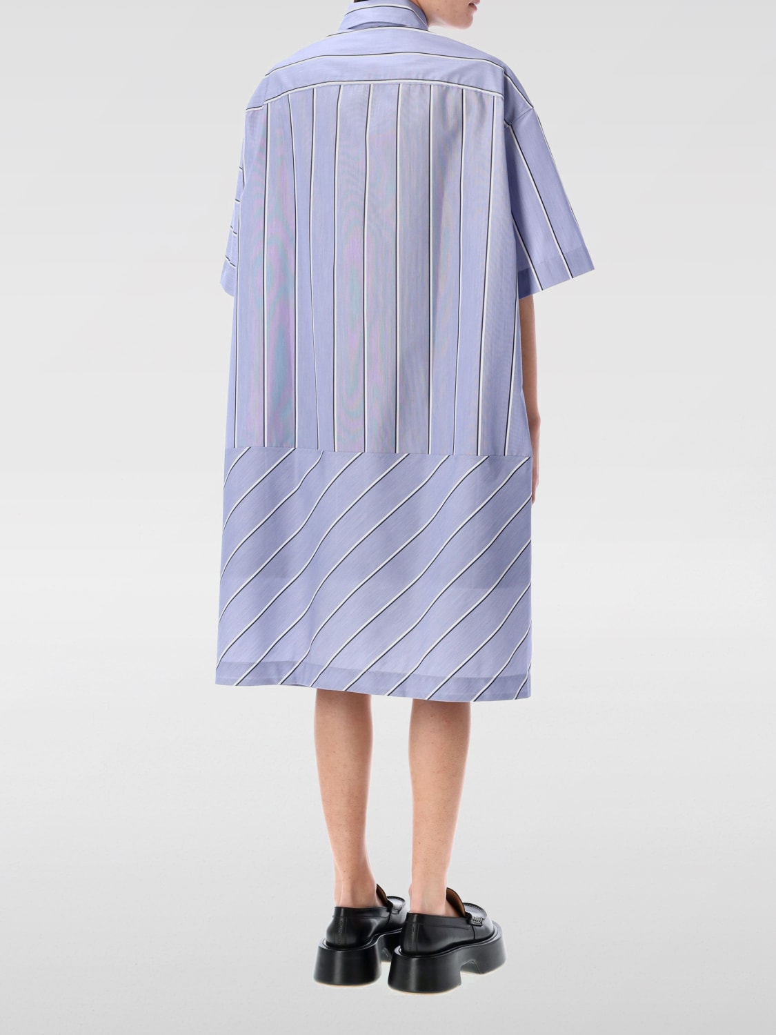 JW ANDERSON VESTIDO: Camisa mujer Jw Anderson, Azul Oscuro - Img 2