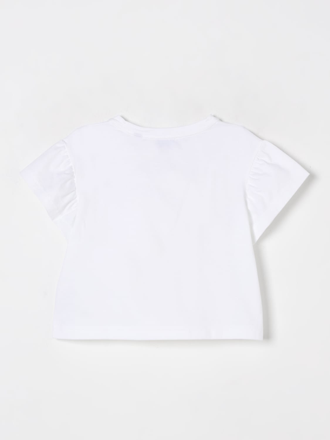 BURBERRY T-SHIRT: T-shirt kids Burberry, White - Img 2
