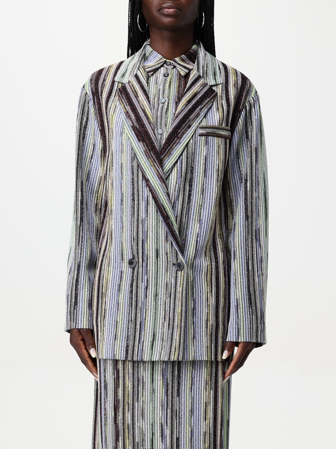 アウターその他 MISSONI Woman Blazer Multicolor DS25SF05BR002H SM9KS MISSONI: Jacket woman - Multicolor | Missoni blazer