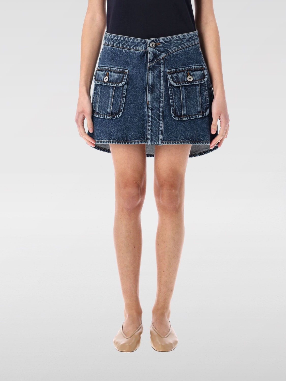 スカート JW ANDERSON Woman Skirt Denim DK0026PG1619 172 JW ANDERSON: Skirt woman - Denim | Jw Anderson skirt