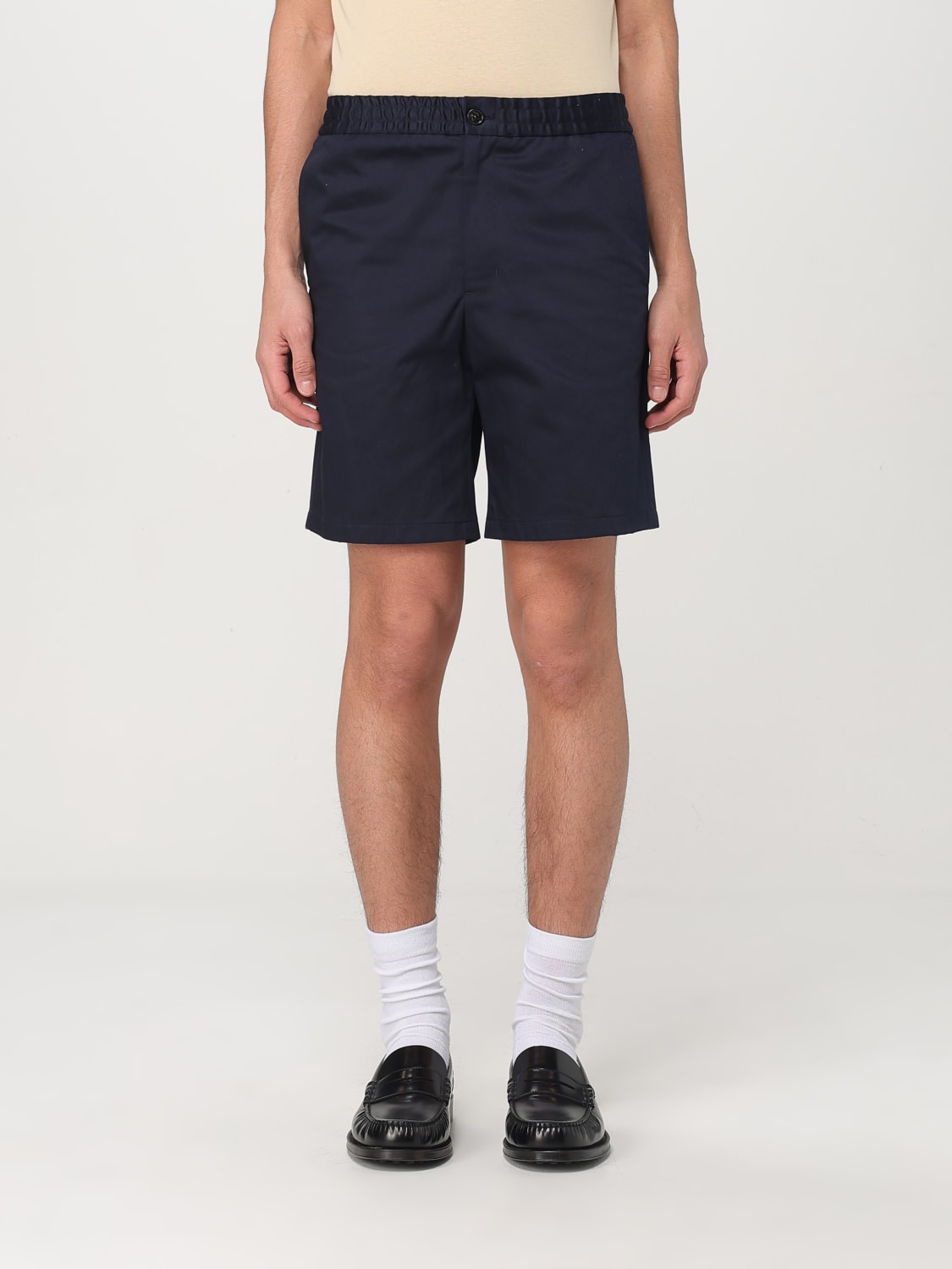 【AMI PARIS】SHORT◆HSO303CO0103 AMI PARIS: Short men - Blue | Ami Paris short HSO303CO0103