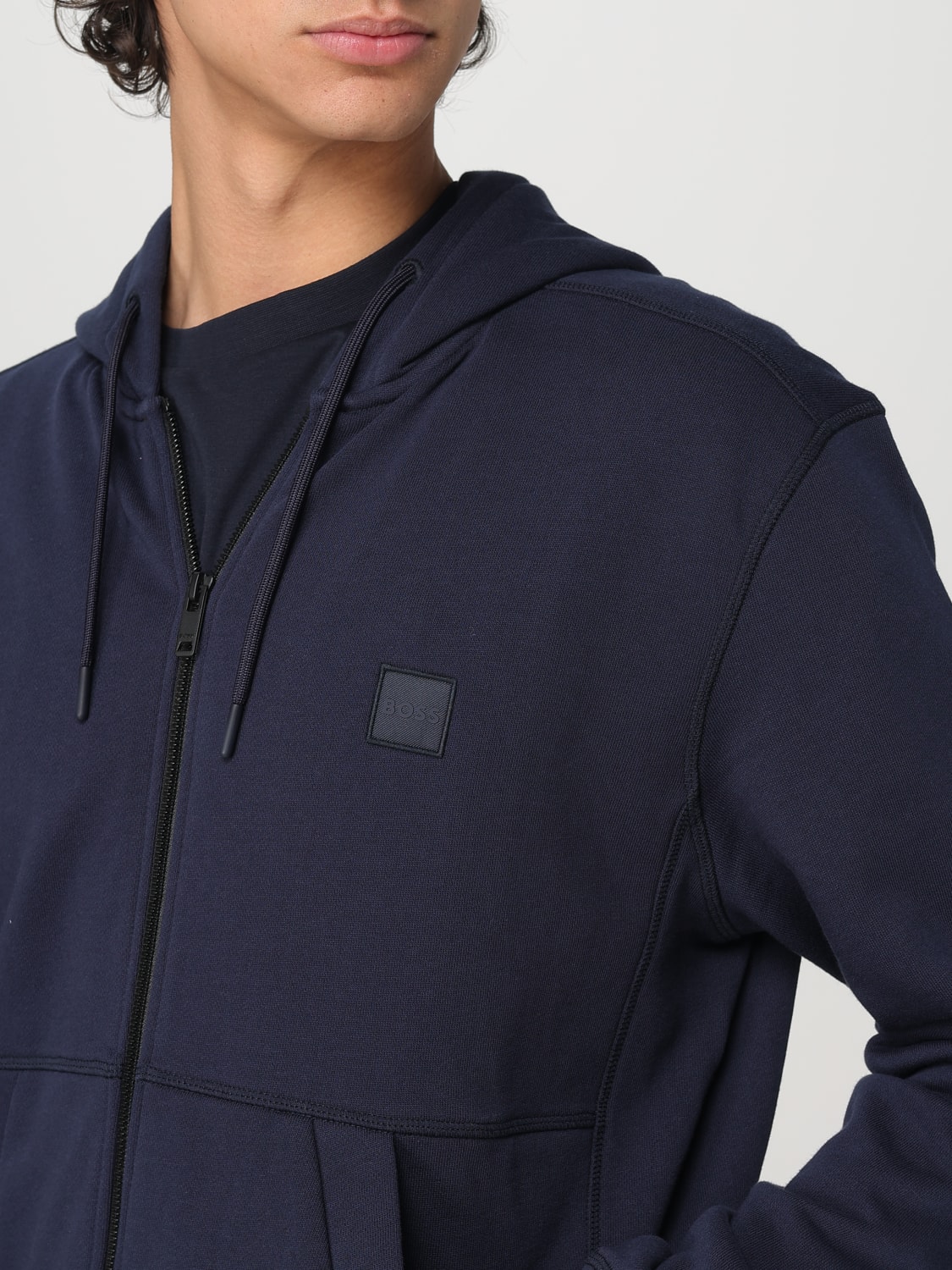 HUGO SWEATSHIRT: T-shirt men Hugo, Blue - Img 4