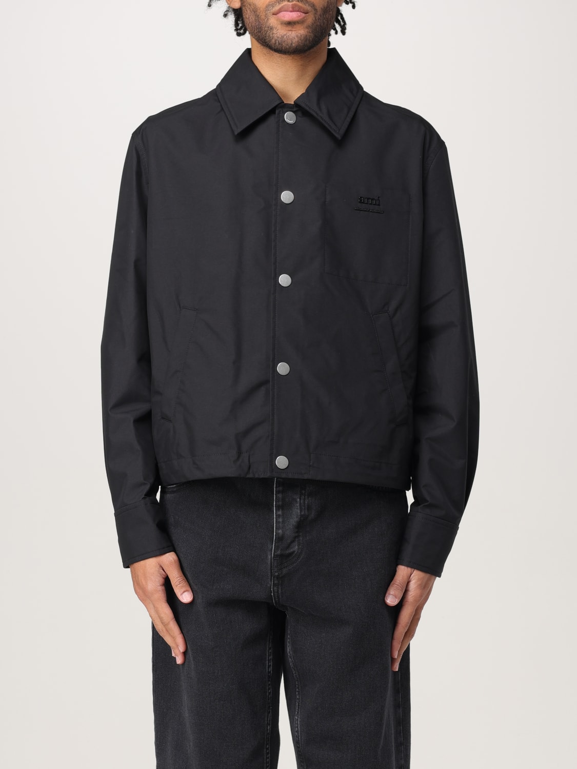 正規品販売！ AMI PARIS: Jacket men - Black | Ami Paris jacket ジャケット・アウター