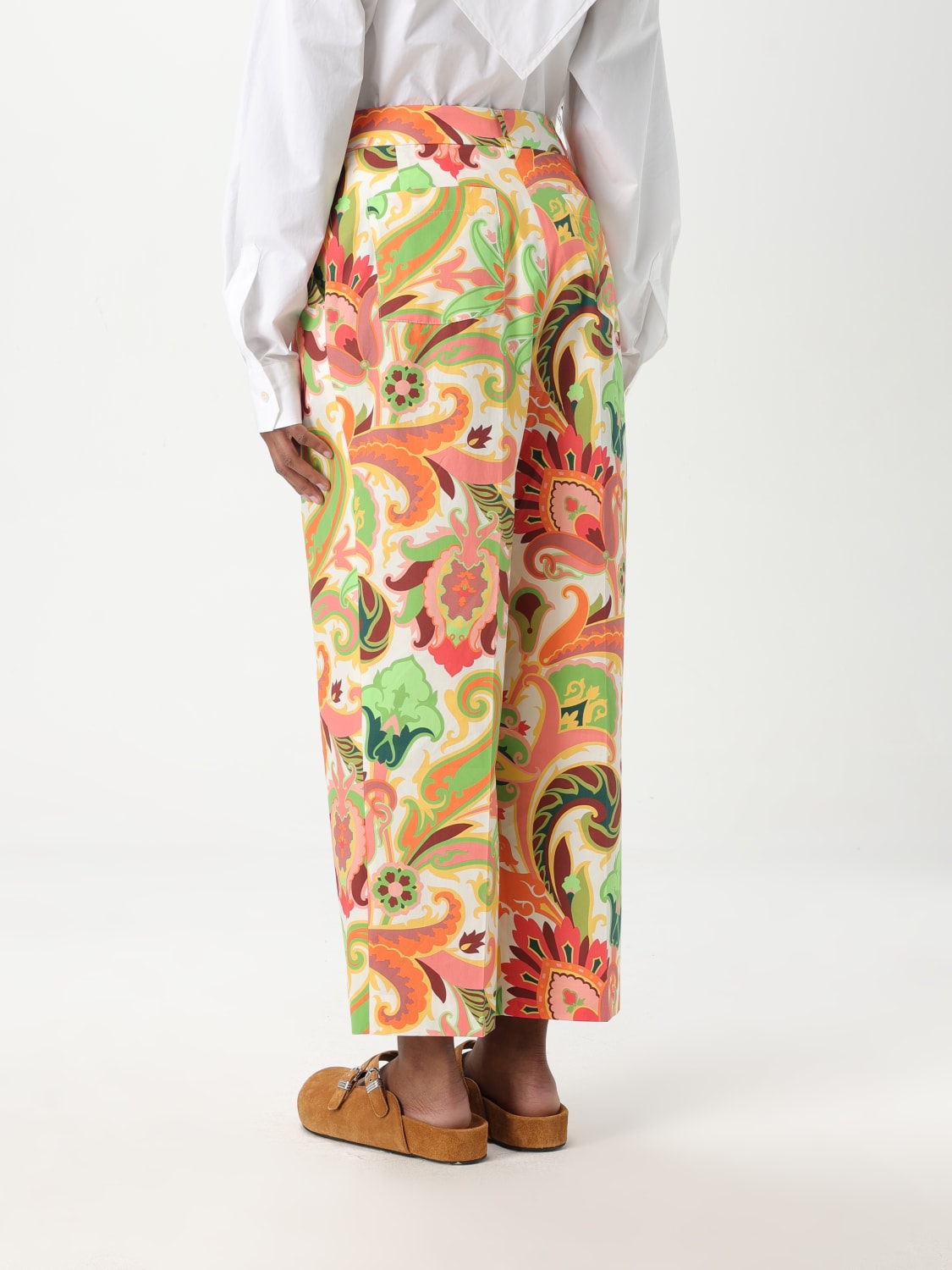 ETRO PANTS: Pants woman Etro, Multicolor - Img 3