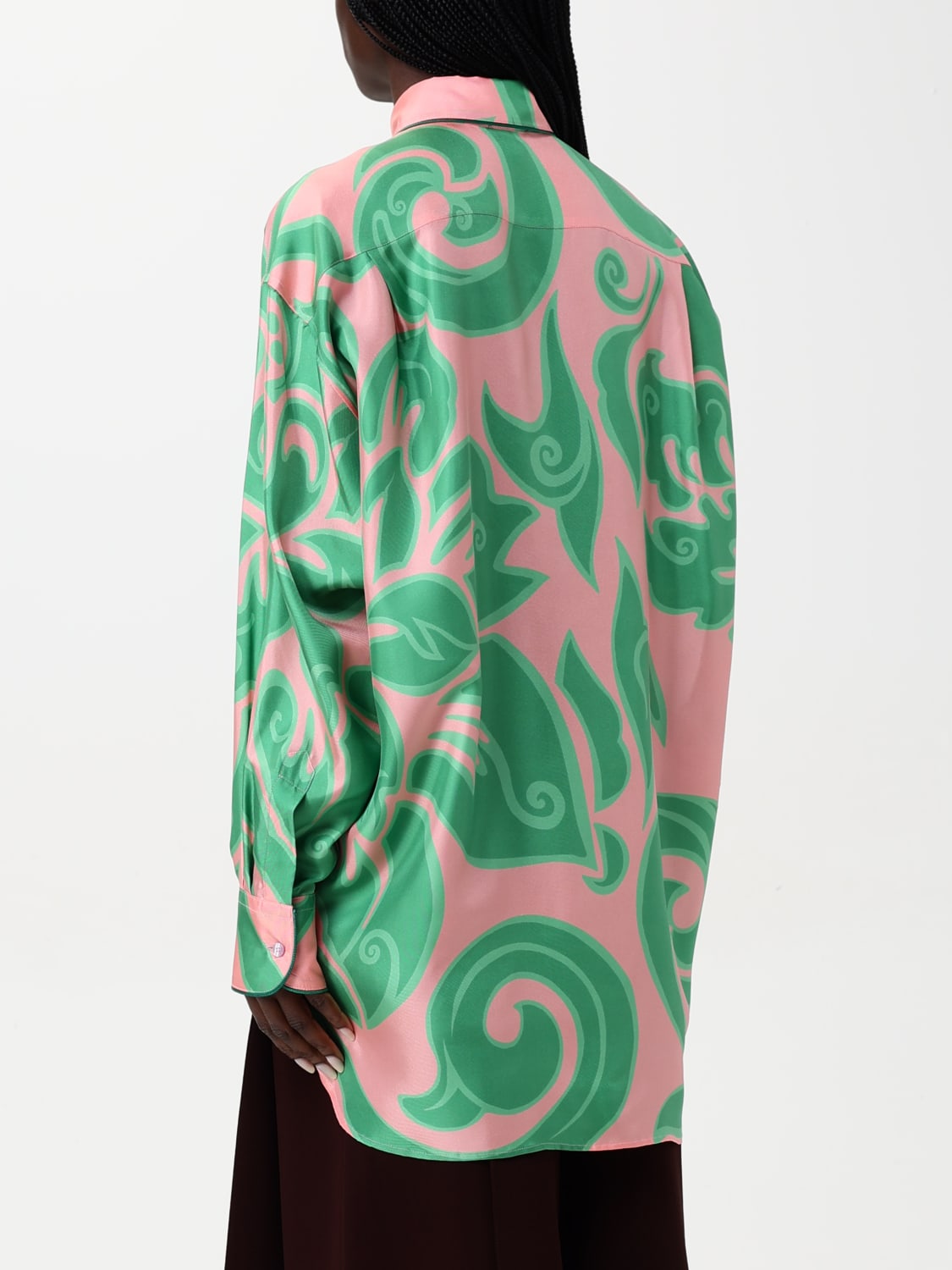 ETRO CAMICIA: Camicia Etro in seta stampa Paisley , Fantasia - Img 3