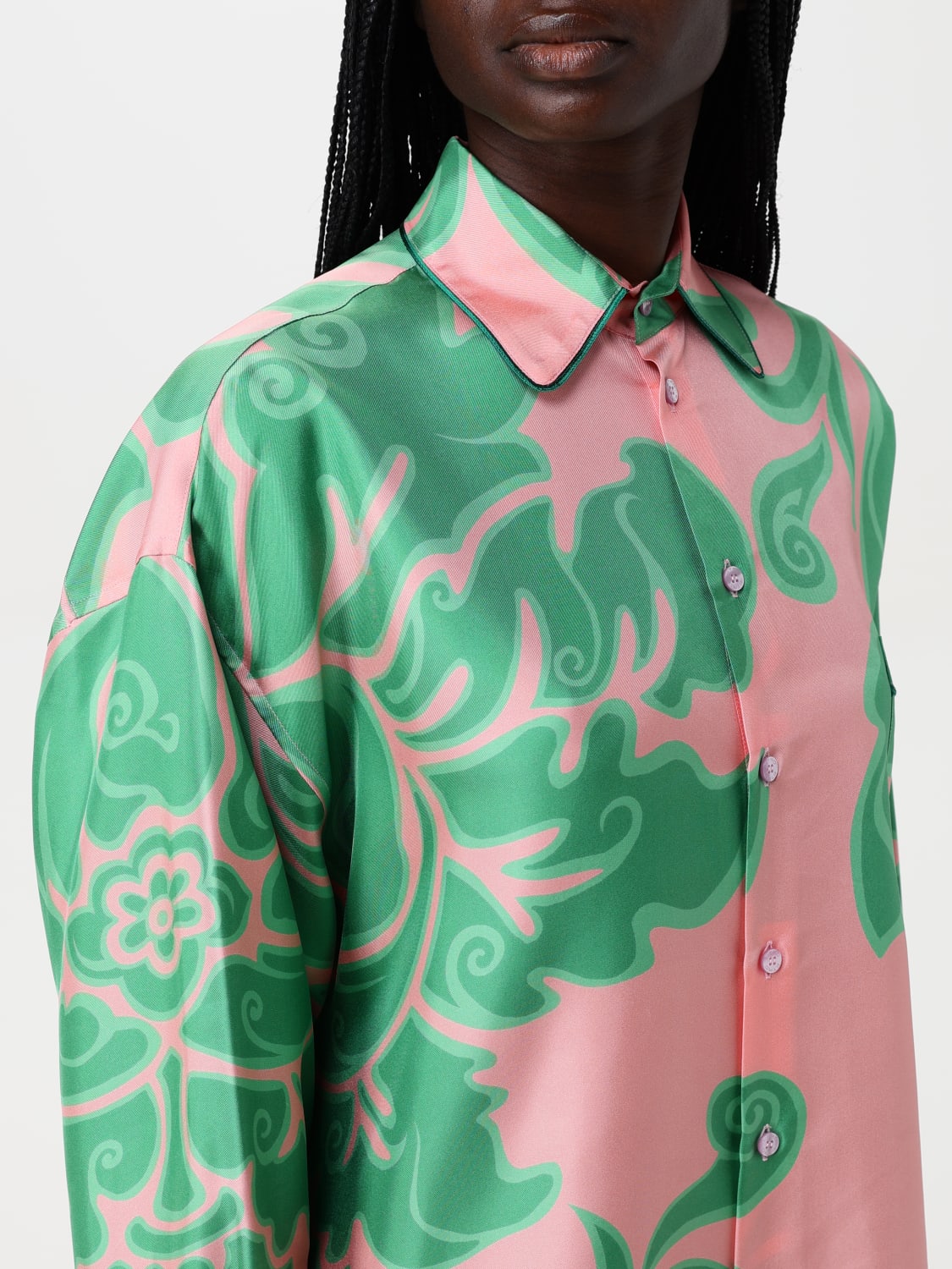 ETRO CAMICIA: Camicia Etro in seta stampa Paisley , Fantasia - Img 5