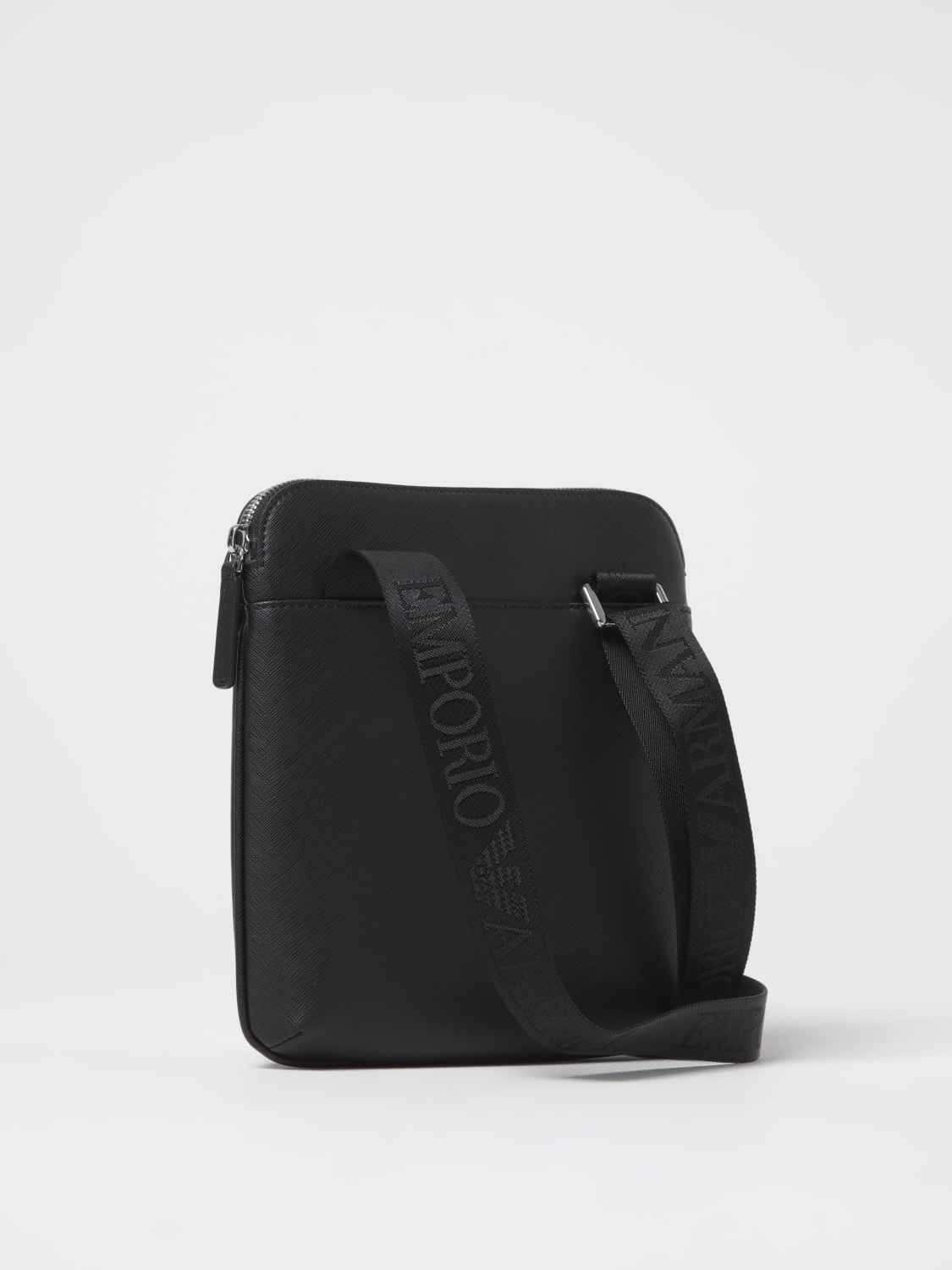 EMPORIO ARMANI SHOULDER BAG: Bags men Emporio Armani, Black - Img 2