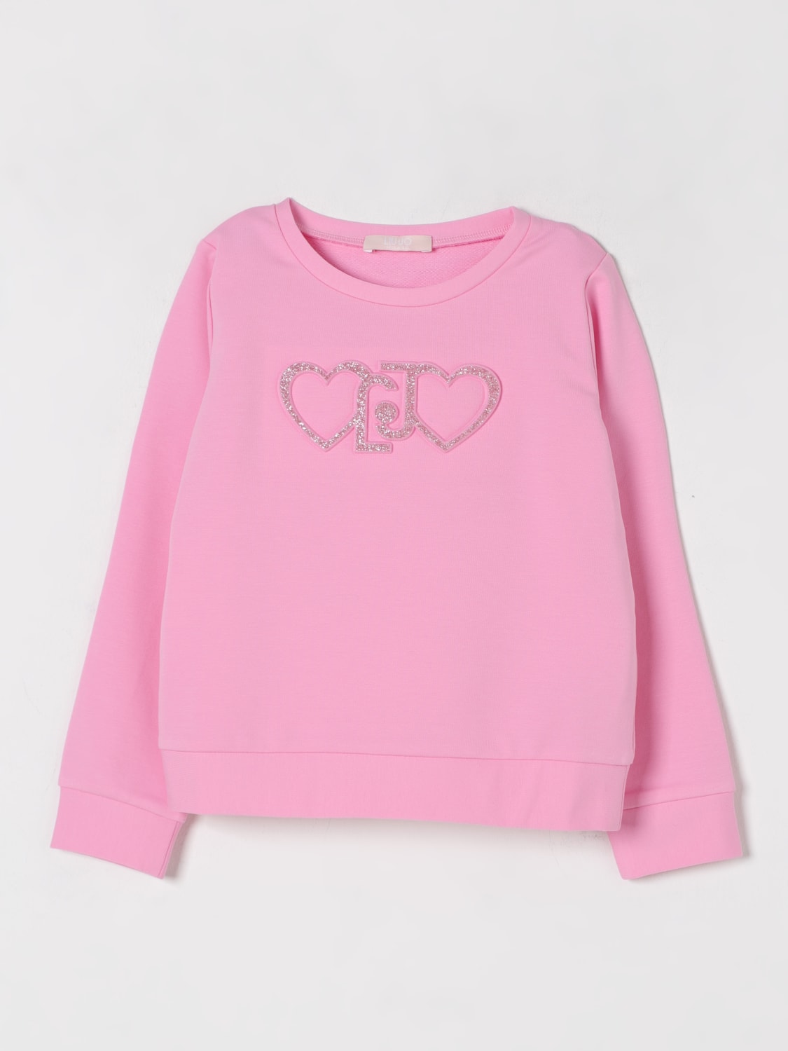 LIU JO SWEATER: Sweater kids Liu Jo, Pink - Img 1