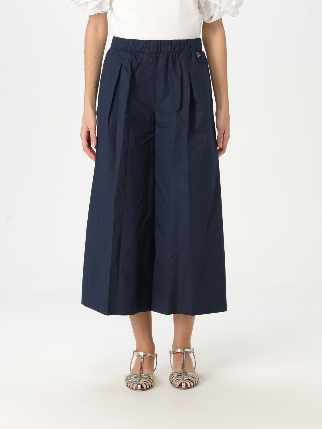 TWINSET PANTS: Pants woman Twinset, Blue - Img 1