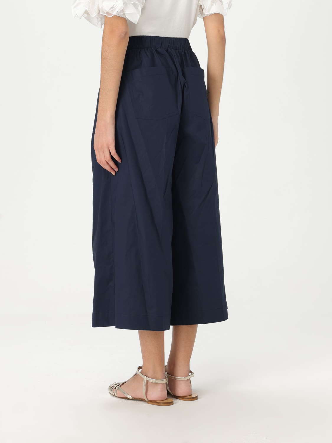 TWINSET PANTS: Pants woman Twinset, Blue - Img 2