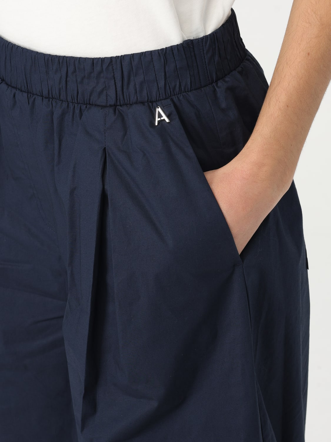 TWINSET PANTS: Pants woman Twinset, Blue - Img 3