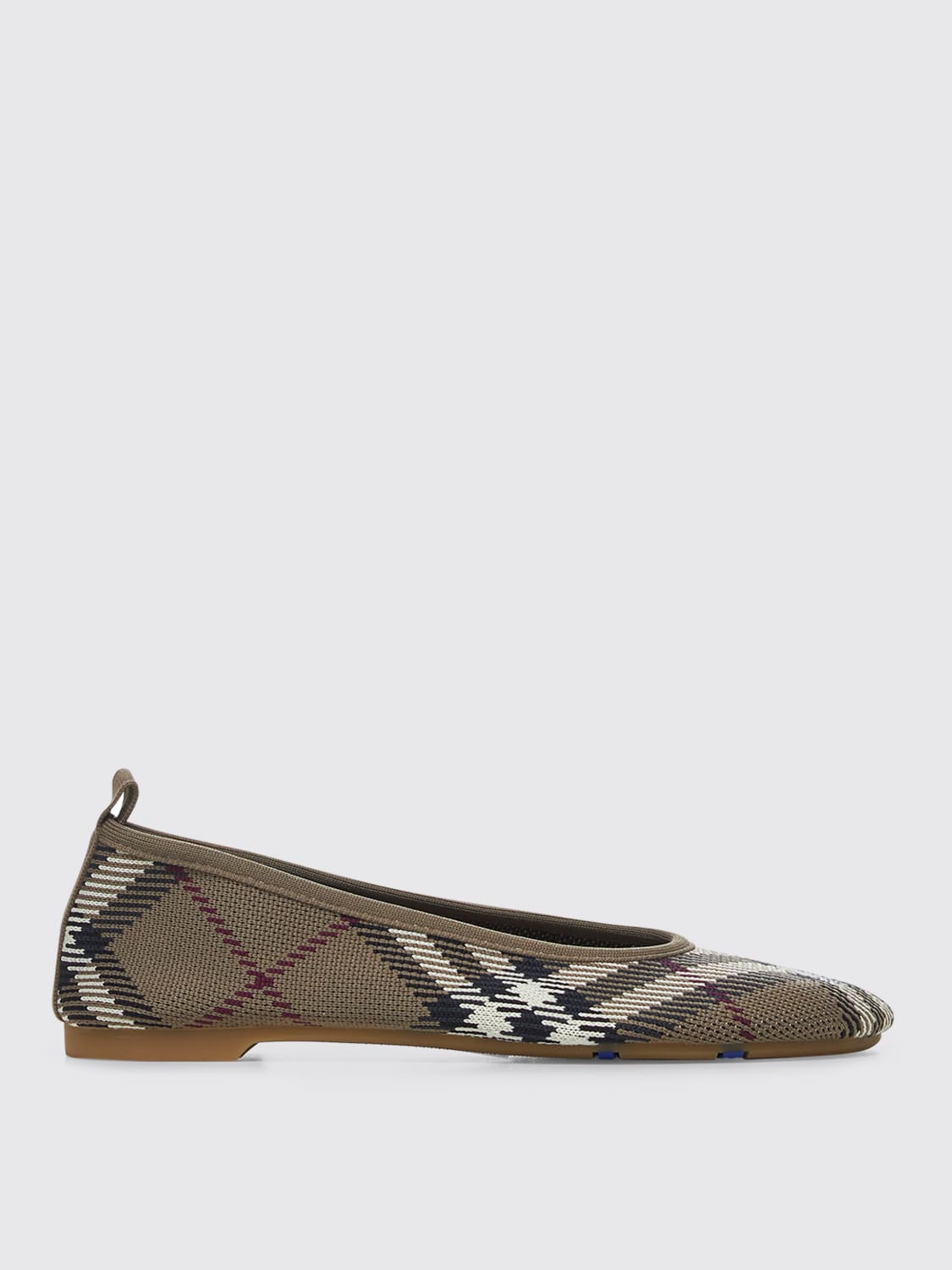 【BURBERRY】バーバリー フラットシューズ ブラウン 中古・古着通販】BURBERRY (バーバリー) ストレートチップ