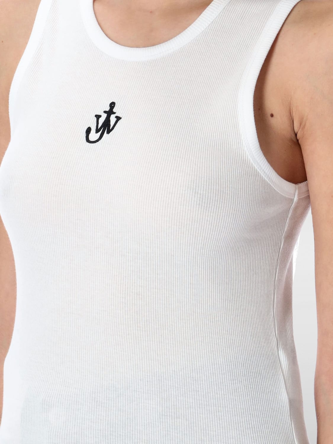 JW ANDERSON CAMISETA: Chaqueta mujer Jw Anderson, Blanco - Img 3