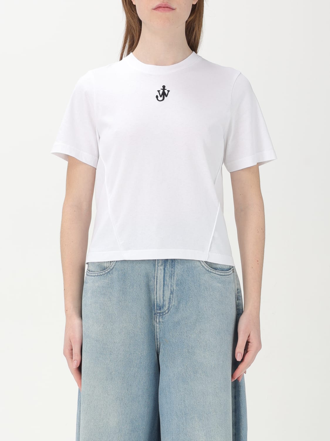 JW ANDERSON CAMISETA: Camiseta mujer Jw Anderson, Blanco - Img 1