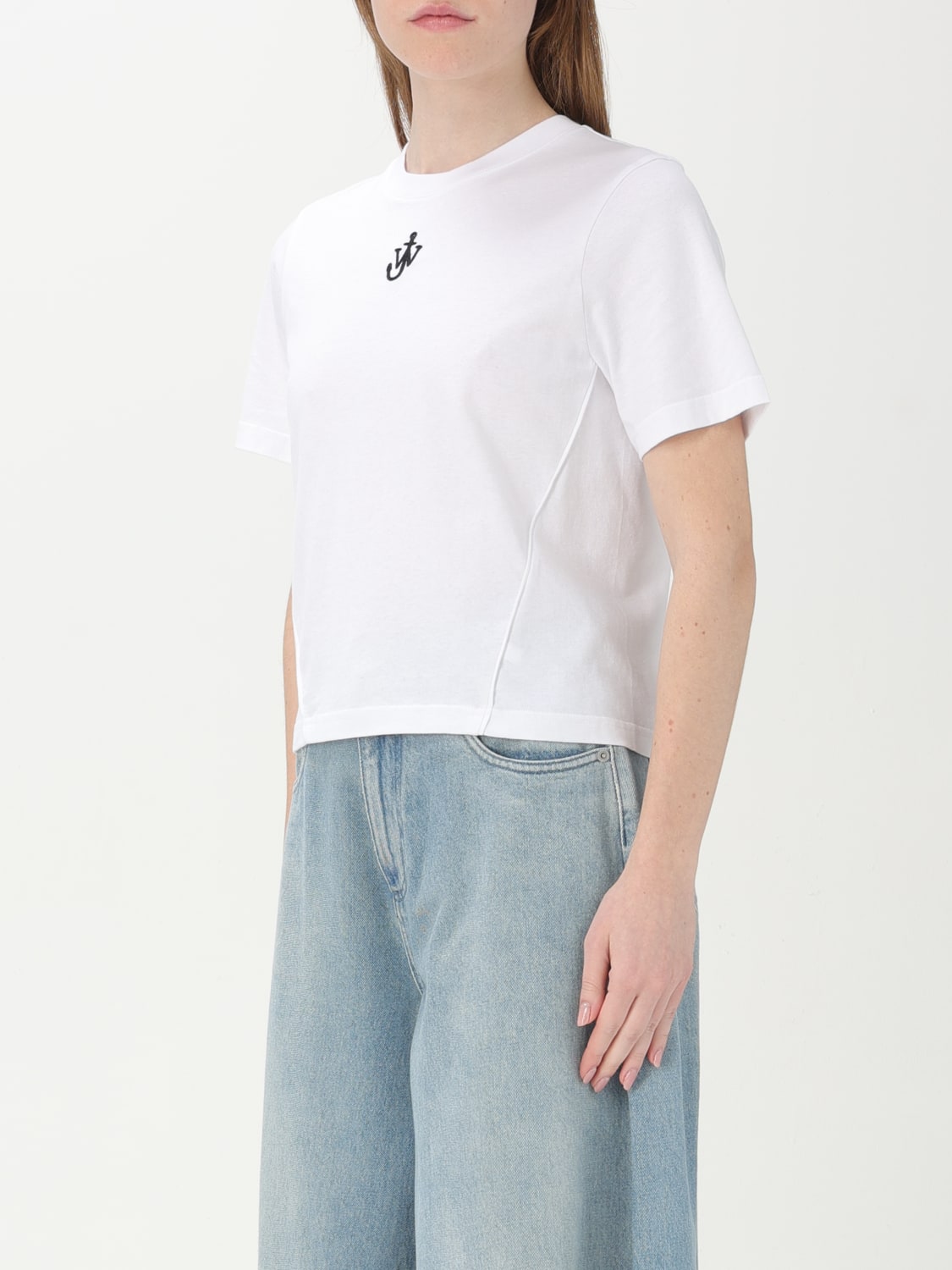 JW ANDERSON CAMISETA: Camiseta mujer Jw Anderson, Blanco - Img 4