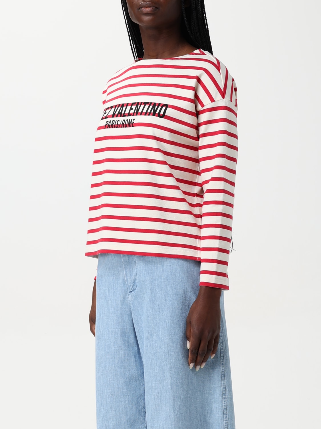 VALENTINO T-SHIRT: T-shirt woman Valentino, Red - Img 4