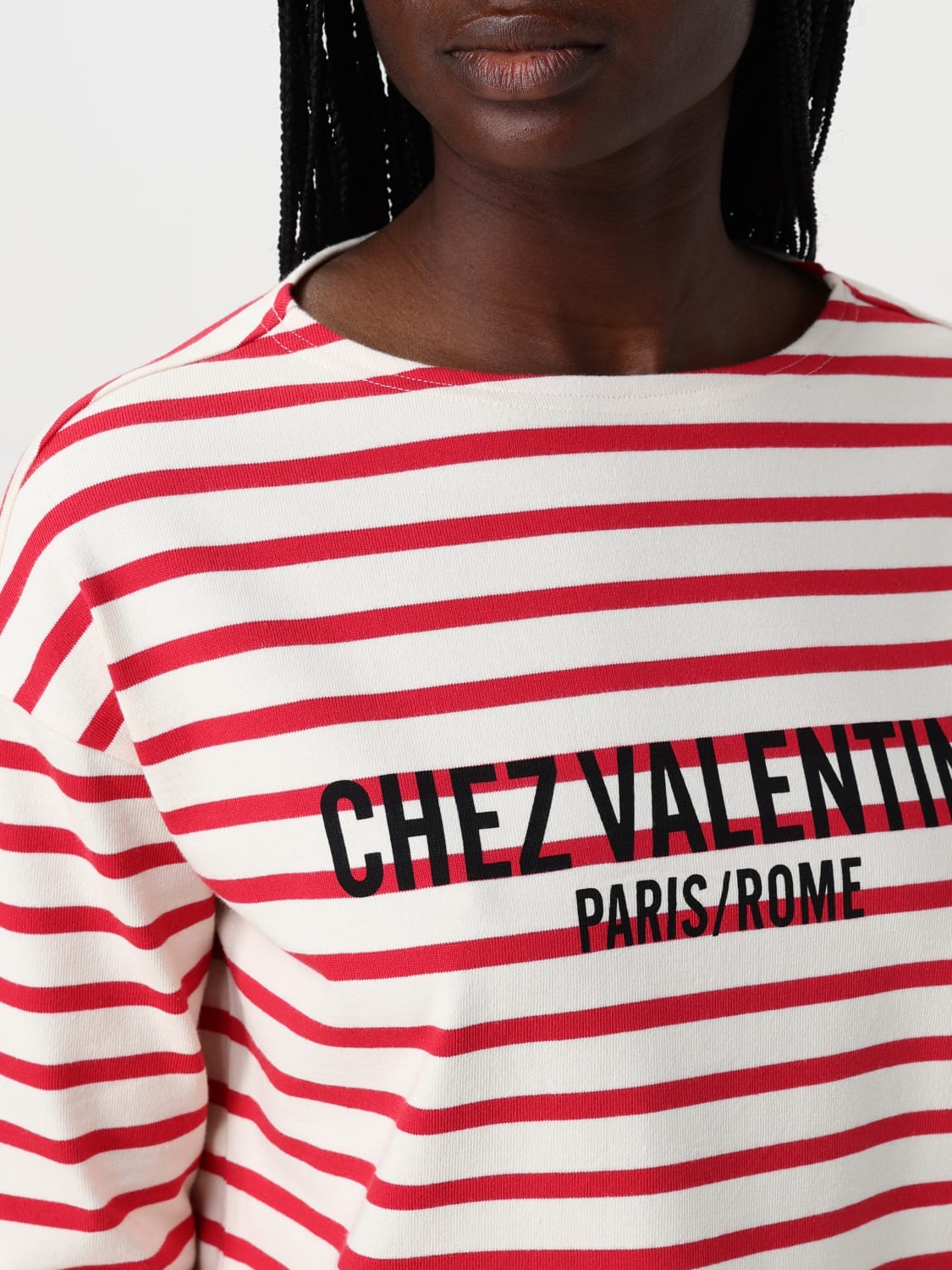 VALENTINO: T-shirt woman - Red | Valentino t-shirt