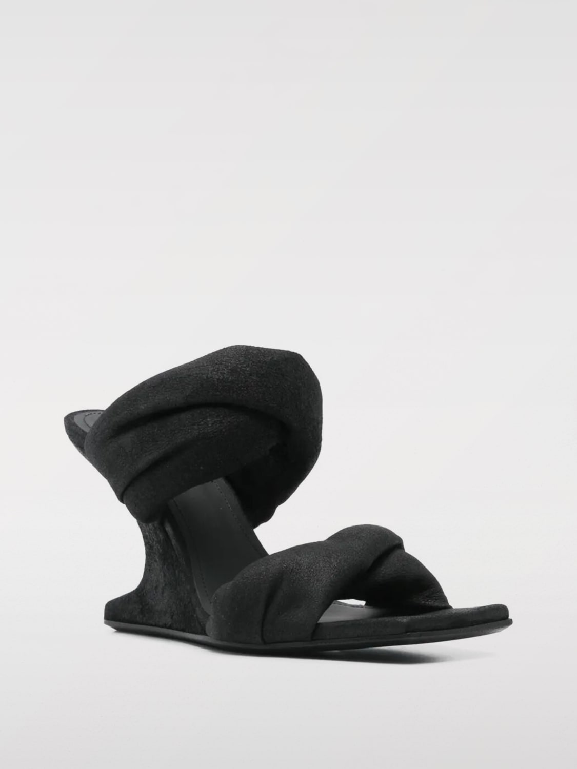 シューズ・サンダルその他 RICK OWENS Woman High heel shoes Black RP01E7873LOO 09 RICK OWENS: Shoes woman - Black | Rick Owens heeled sandals