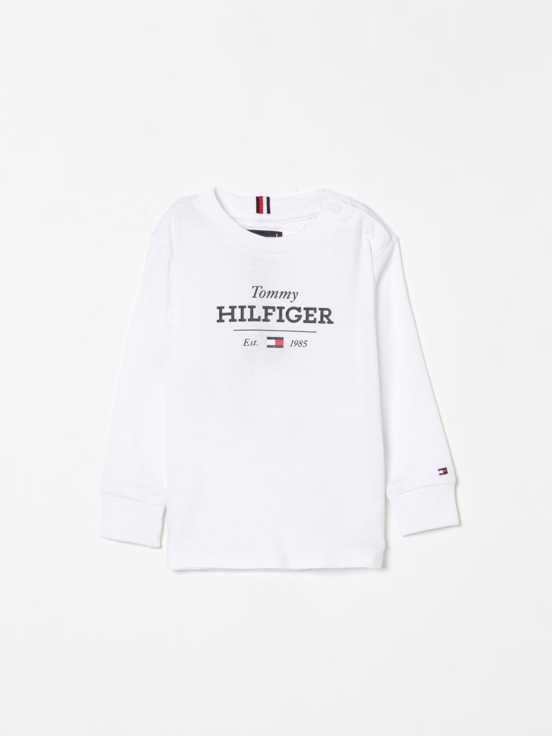 TOMMY HILFIGER T-SHIRT: T-shirt kids Tommy Hilfiger, White - Img 1