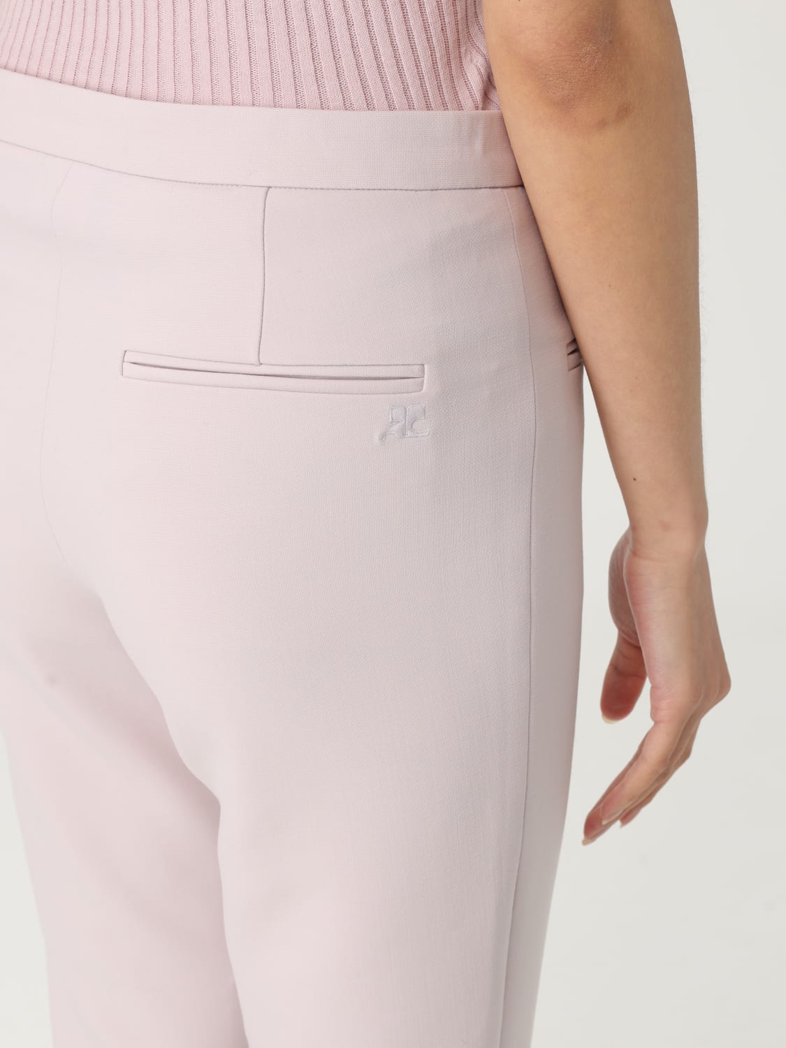 COURRÈGES PANTALONE: Pantalone donna CourrÈges, Rosa - Img 5