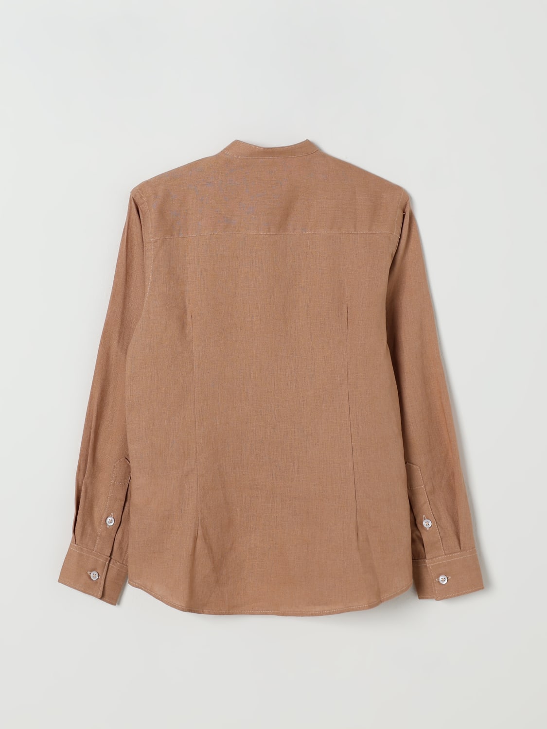 MANUEL RITZ SHIRT: Shirt kids Manuel Ritz, Camel - Img 2