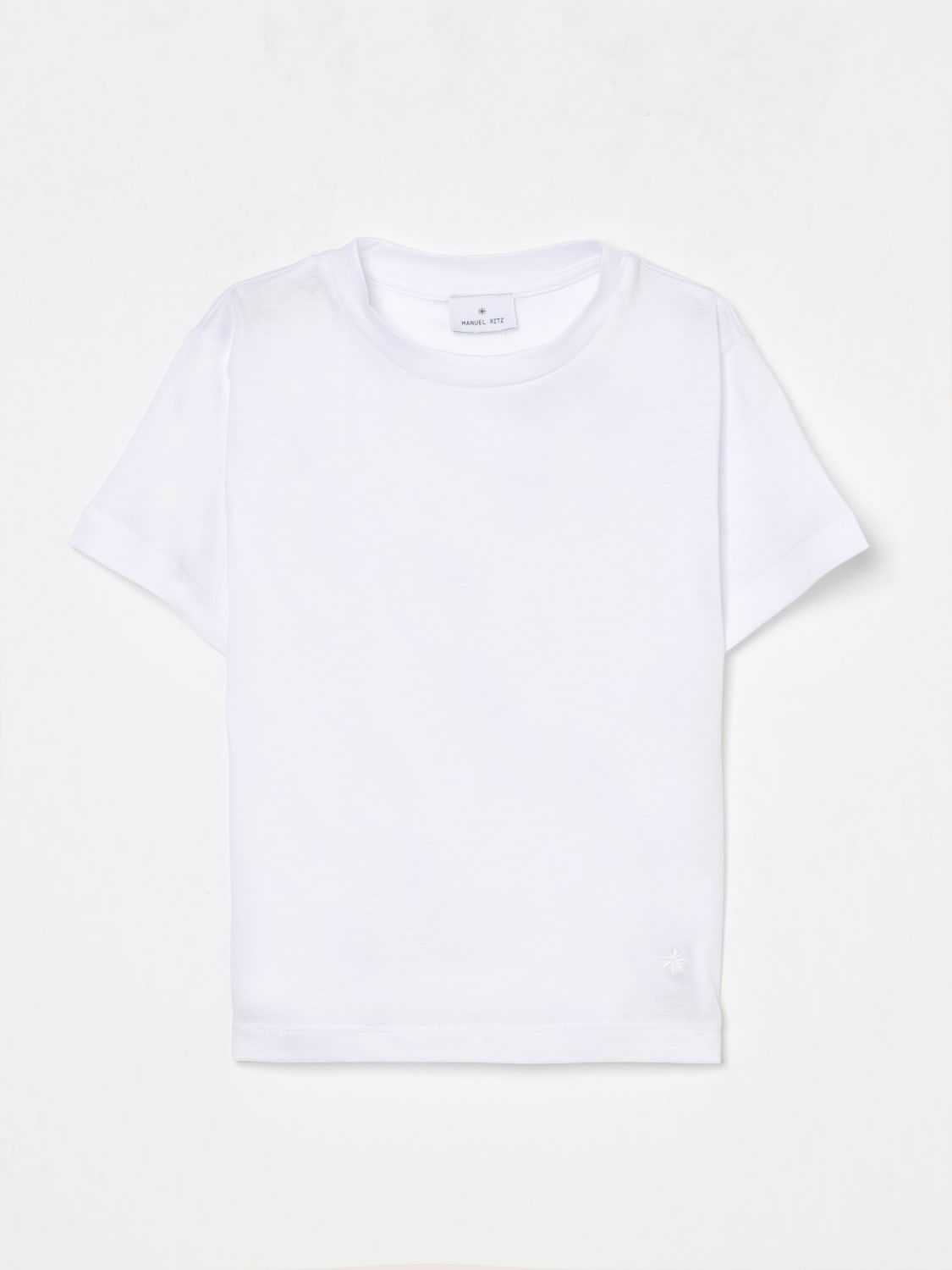 MANUEL RITZ T-SHIRT: T-shirt kinder Manuel Ritz, Weiß - Img 1