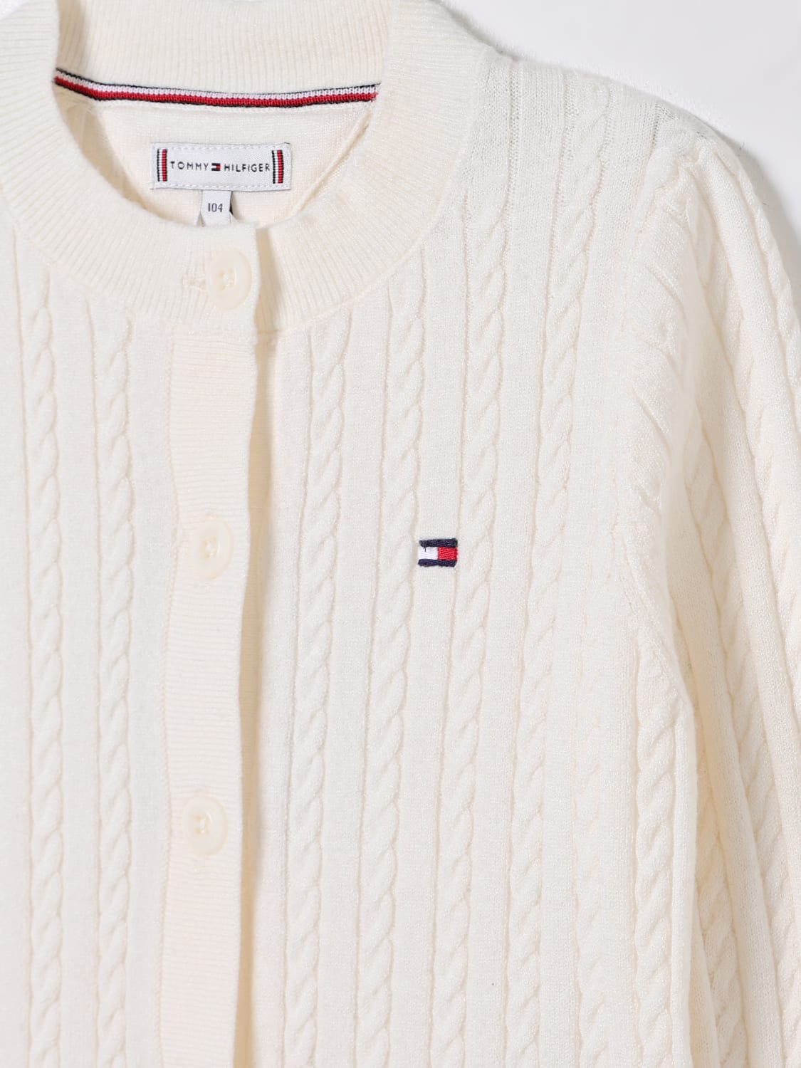 TOMMY HILFIGER JERSEY: Jersey niños Tommy Hilfiger, Blanco - Img 3