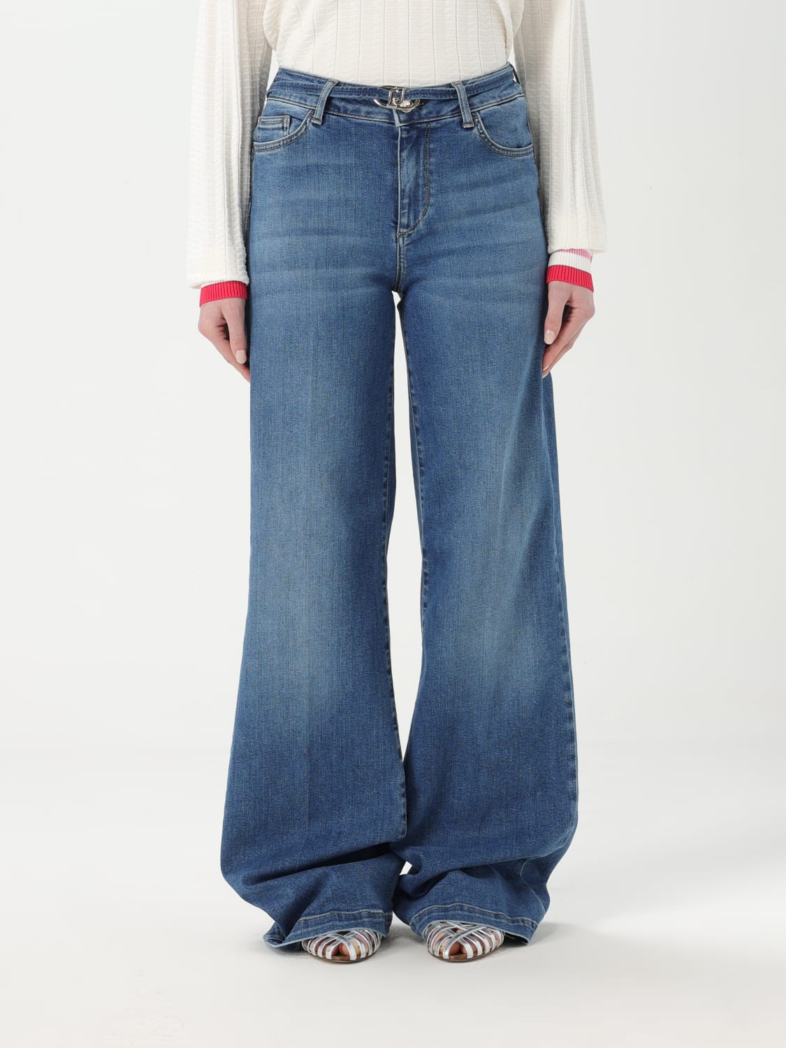 デニム・ジーパン LIU JO Woman Jeans Denim UA5279D4988 78899 LIU JO: Jeans woman - Denim | Liu Jo jeans UA5279D4988