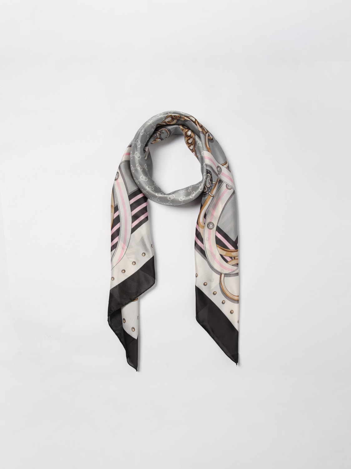 LIU JO NECK SCARF: Scarf woman Liu Jo, Black - Img 2