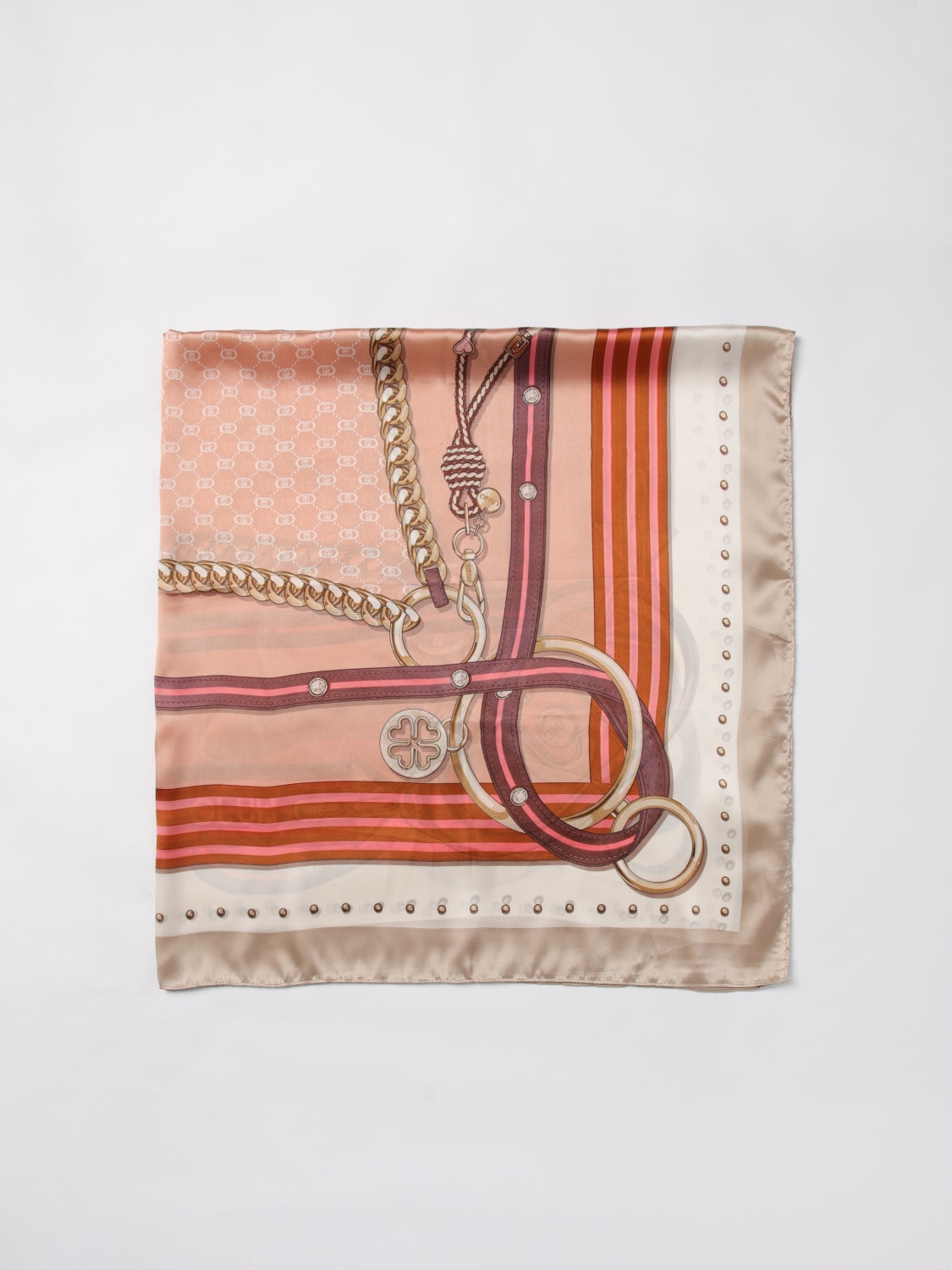 LIU JO NECK SCARF: Scarf woman Liu Jo, Natural - Img 1