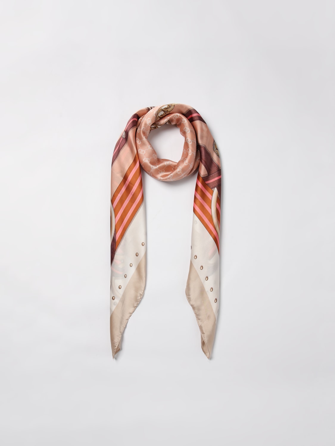 LIU JO NECK SCARF: Scarf woman Liu Jo, Natural - Img 2