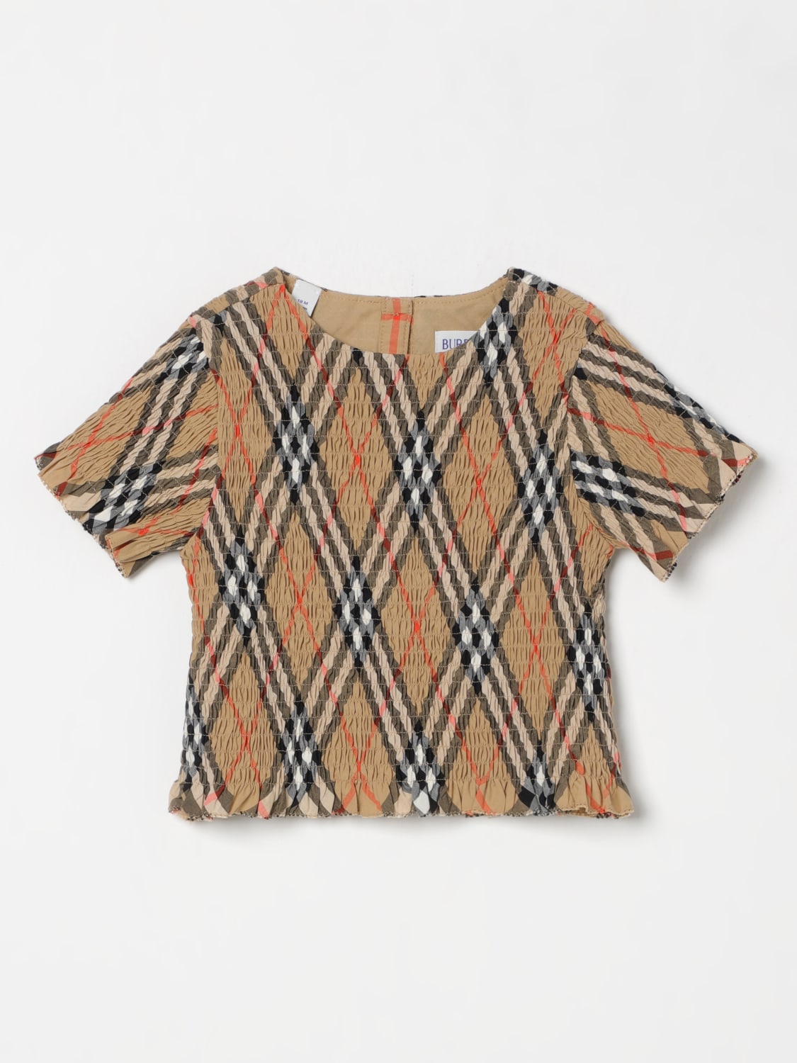 トップス Burberry tops medium Shirt Burberry Beige size 6 US in Cotton - 44127313
