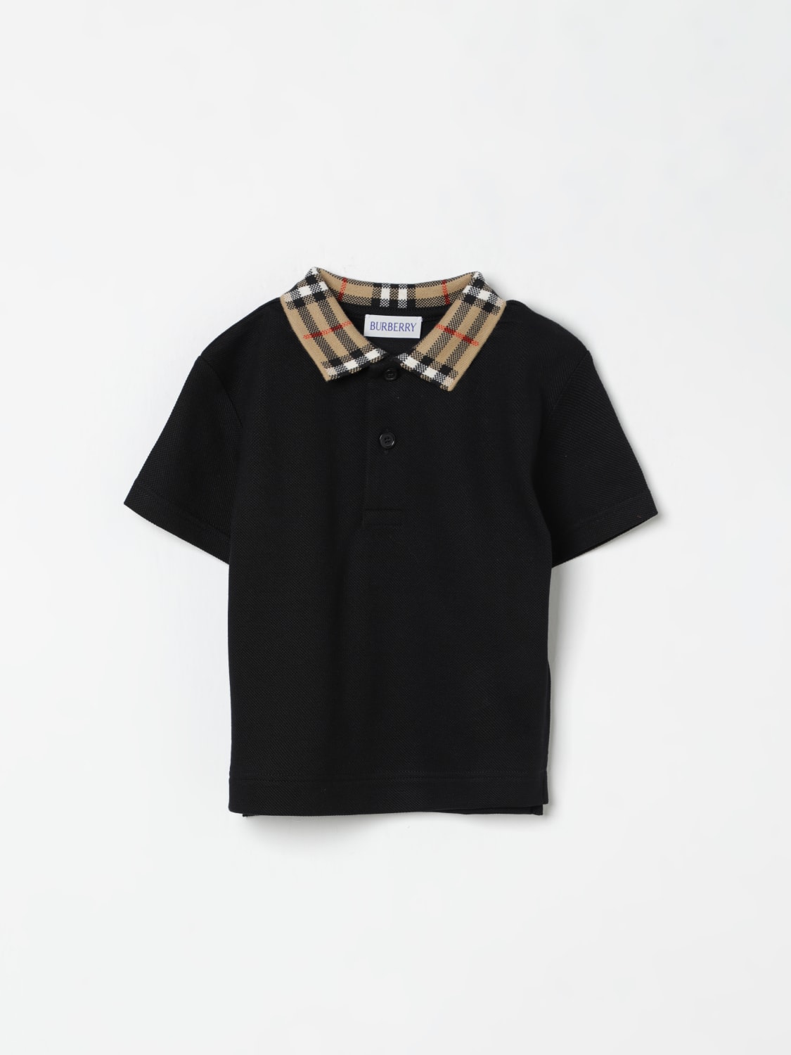 Burberry shirt kids black