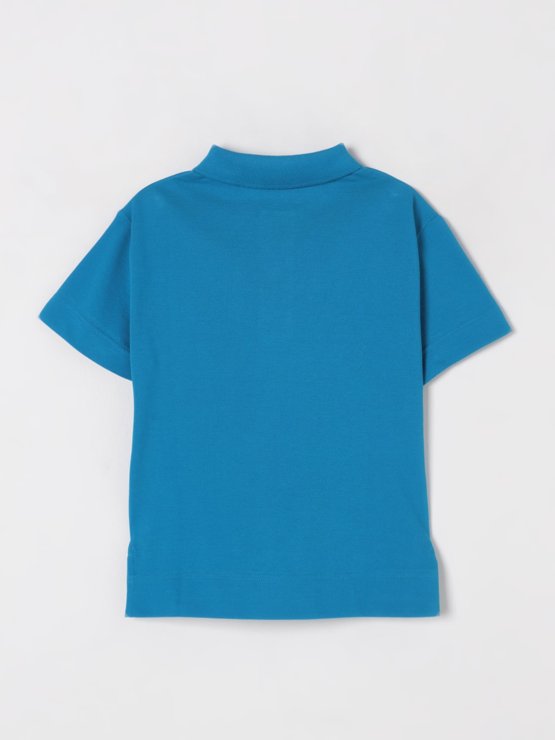 BURBERRY POLO SHIRT: T-shirt kids Burberry, Turquoise - Img 2