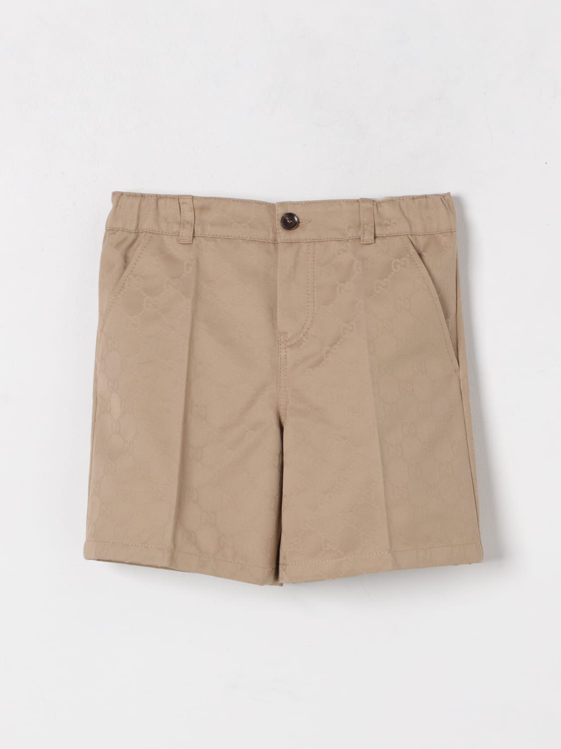 GUCCI PANTACOURT: Pantacourt enfant Gucci, Beige - Img 1