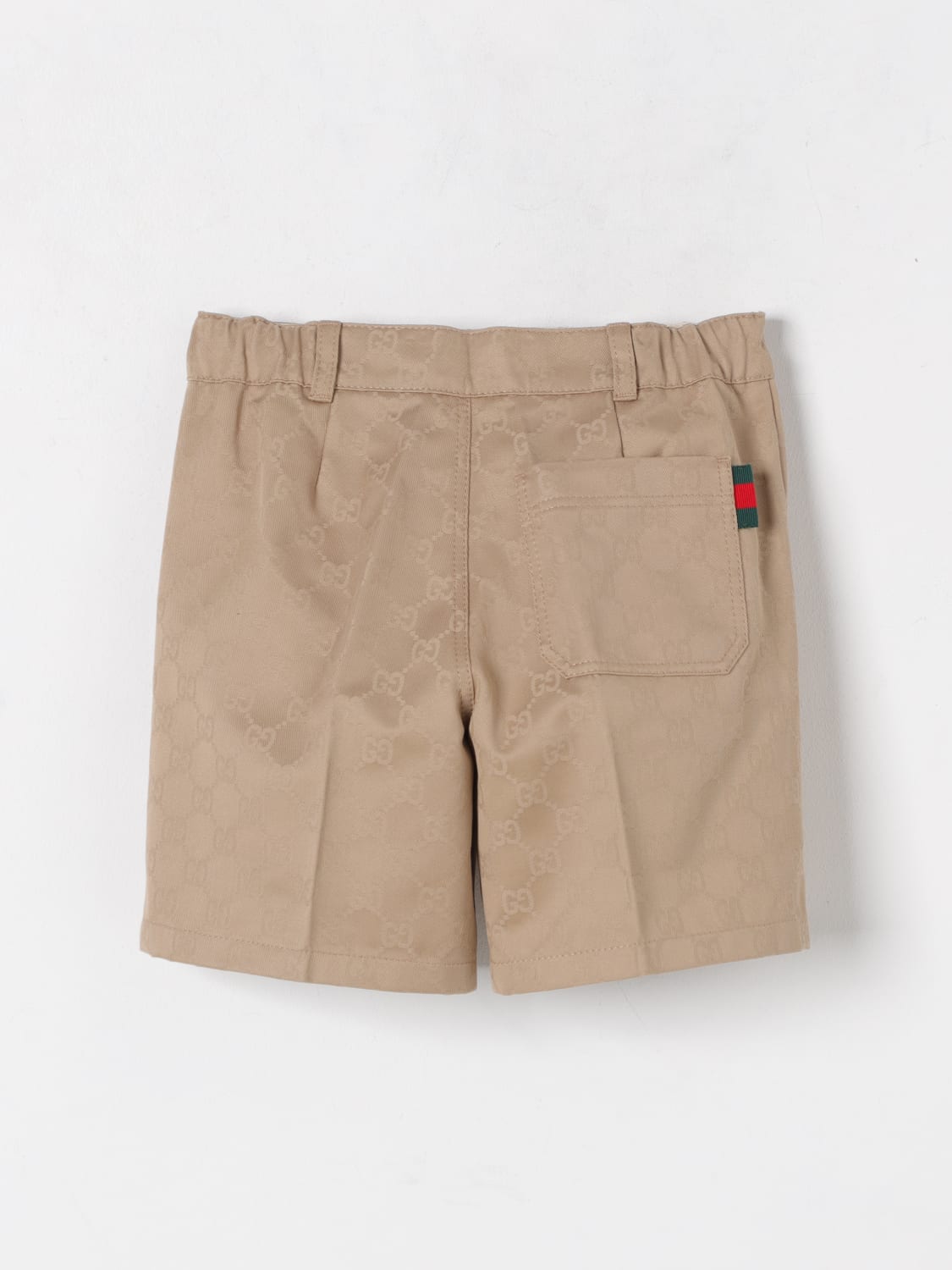 GUCCI PANTACOURT: Pantacourt enfant Gucci, Beige - Img 2