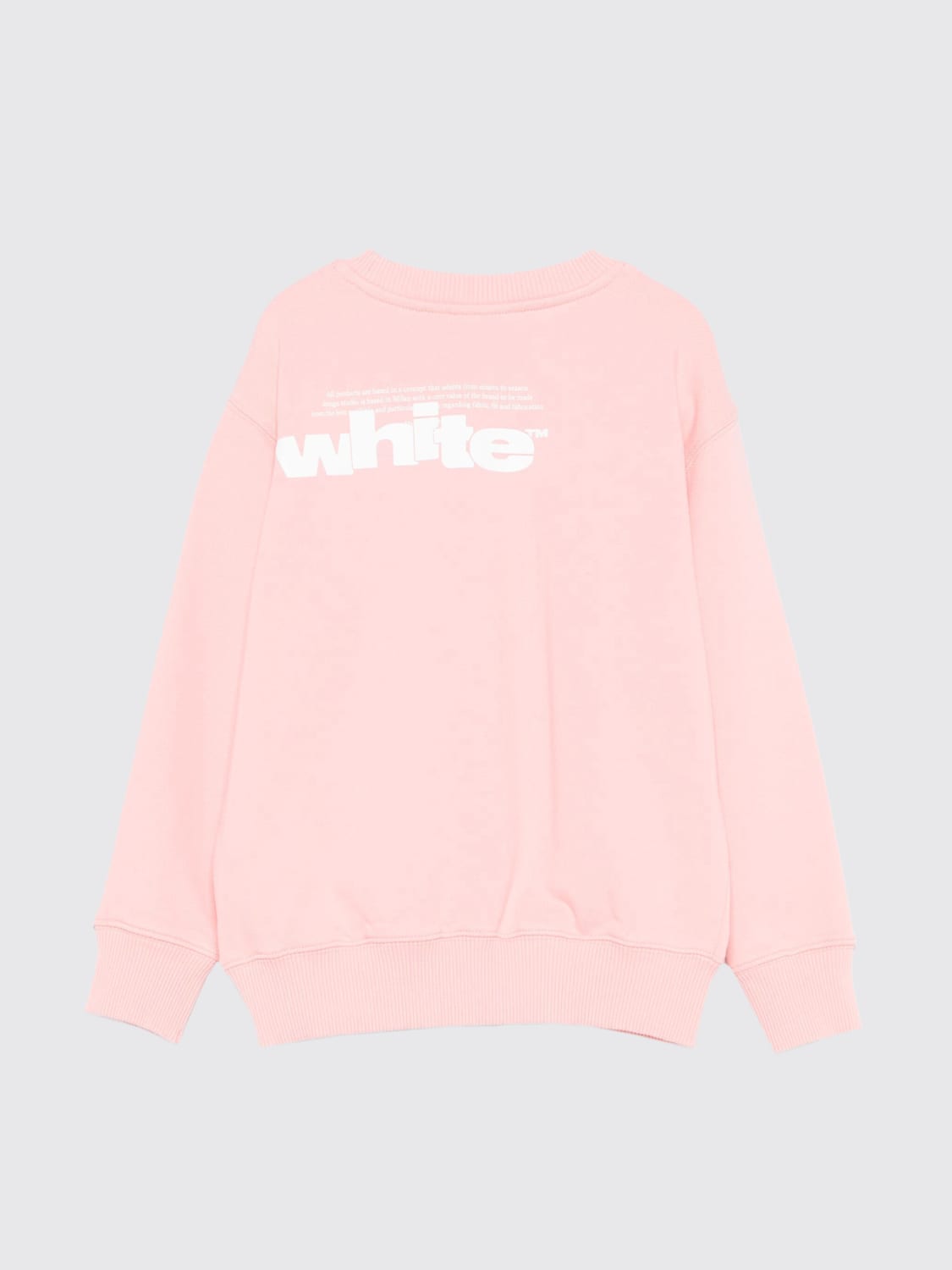 OFF-WHITE KIDS PULLOVER: Pullover kinder Off-white Kids, Pink - Img 2