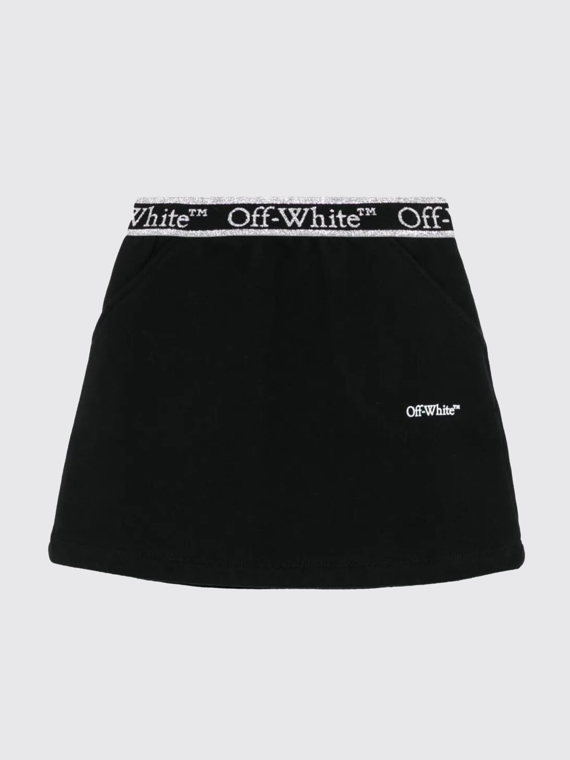 OFF-WHITE KIDS SKIRT: Skirt kids Off-white Kids, Black - Img 1