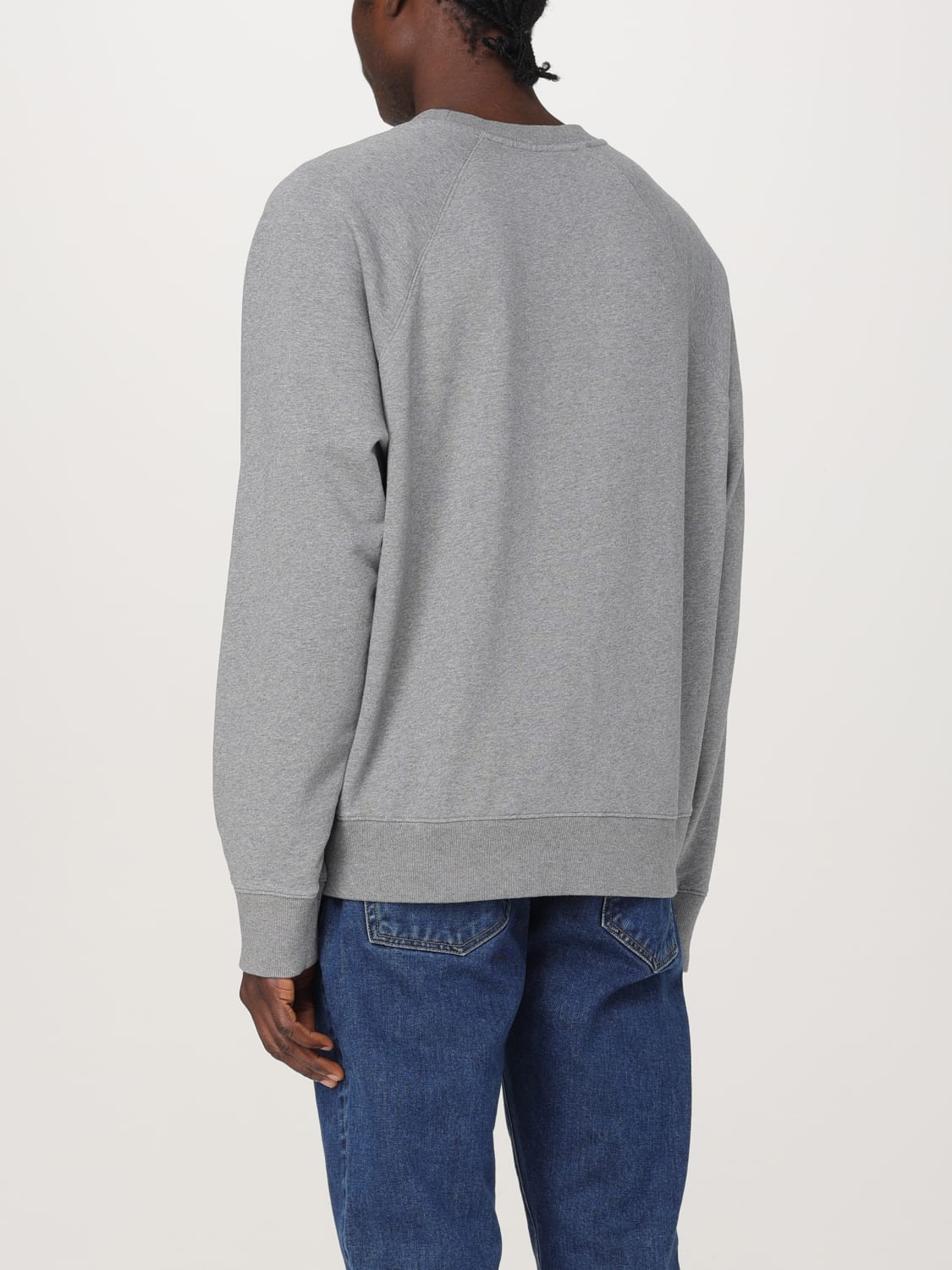MAISON KITSUNÉ SUDADERA: Sudadera hombre Maison KitsunÉ, Gris - Img 2