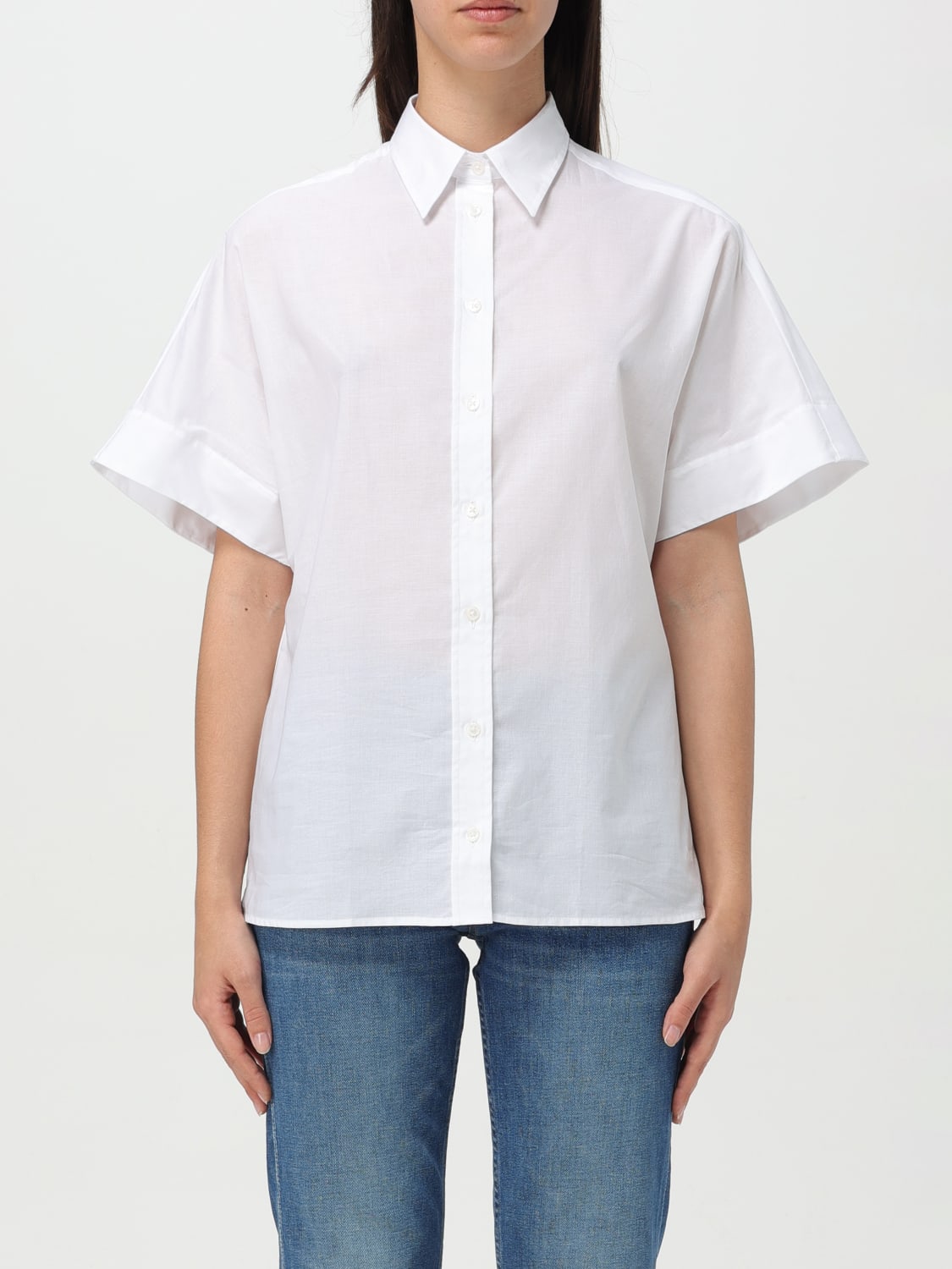 FAY CAMICIA: Camicia classica Fay in cotone , Bianco - Img 1