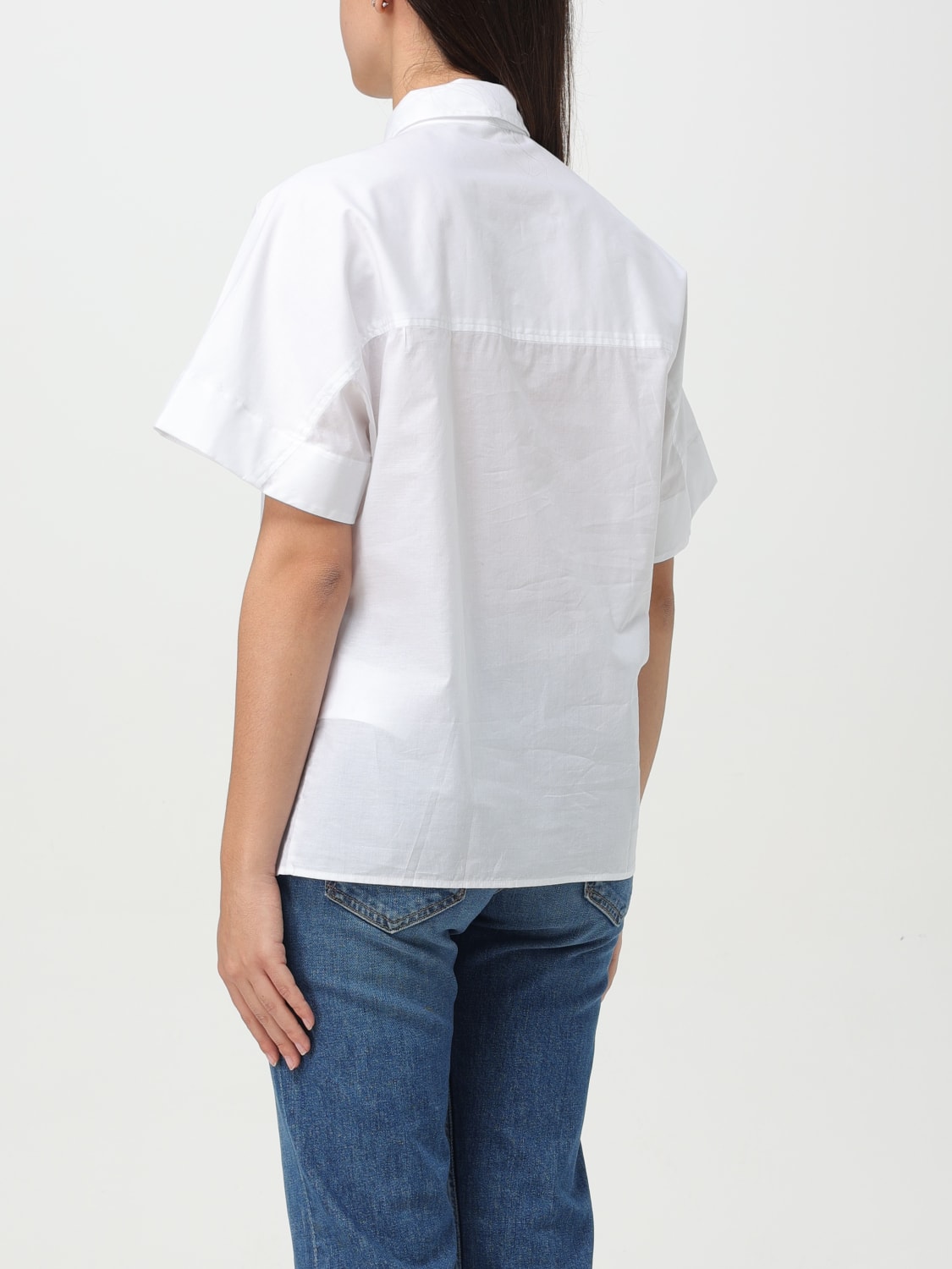 FAY CAMICIA: Camicia classica Fay in cotone , Bianco - Img 2